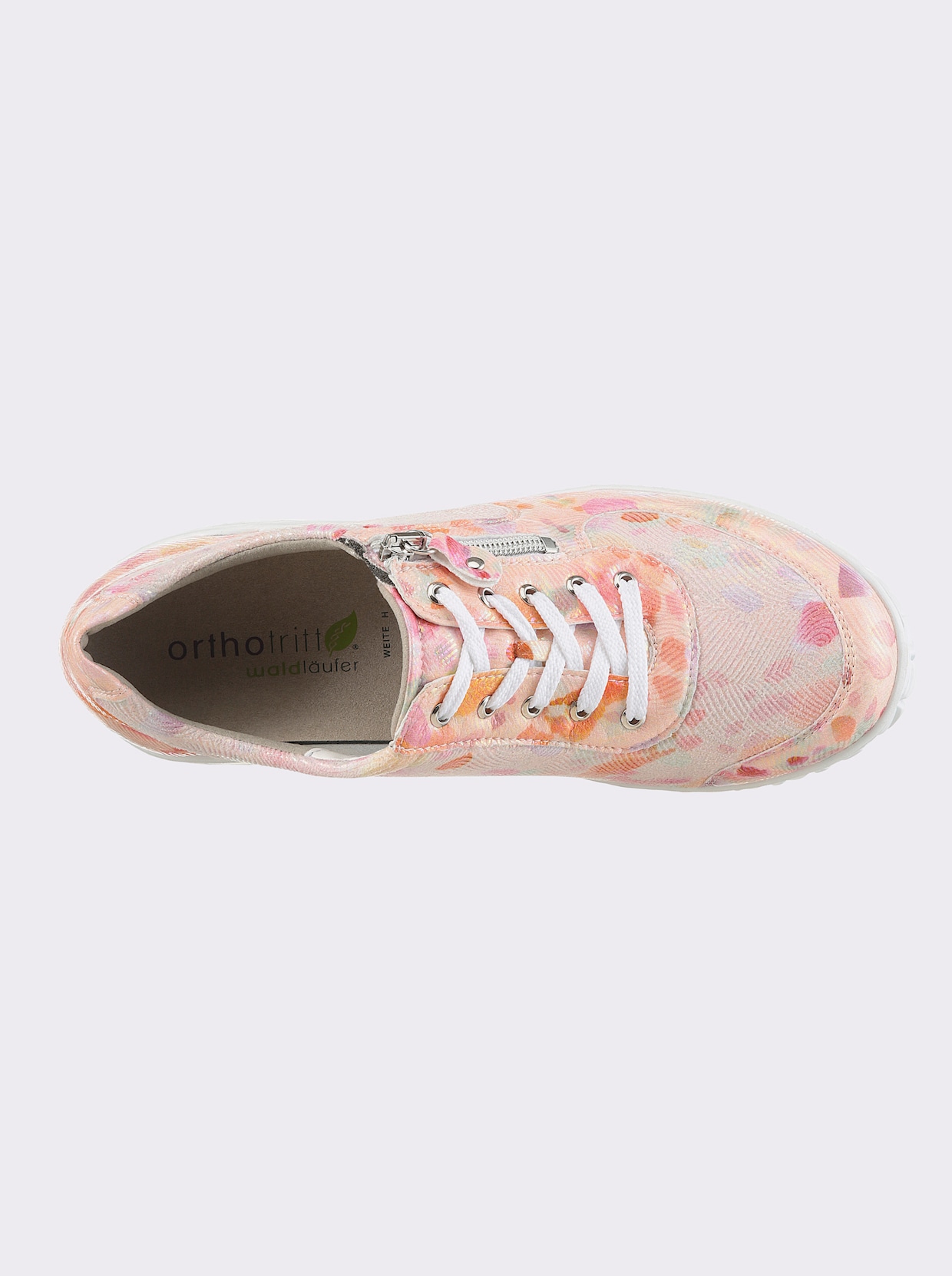 Waldläufer Sneaker - flamingo-bedruckt