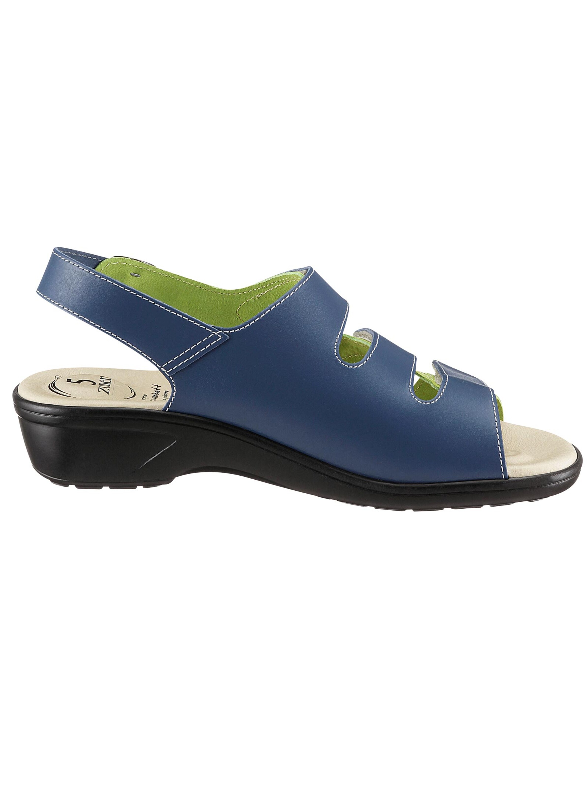 Sandalette - marine-kiwi