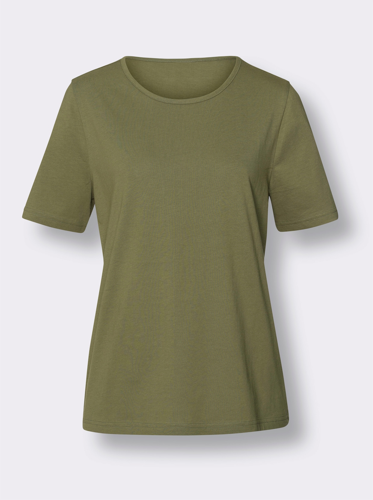 2-pack toppar - citron-khaki-med tryck + khaki