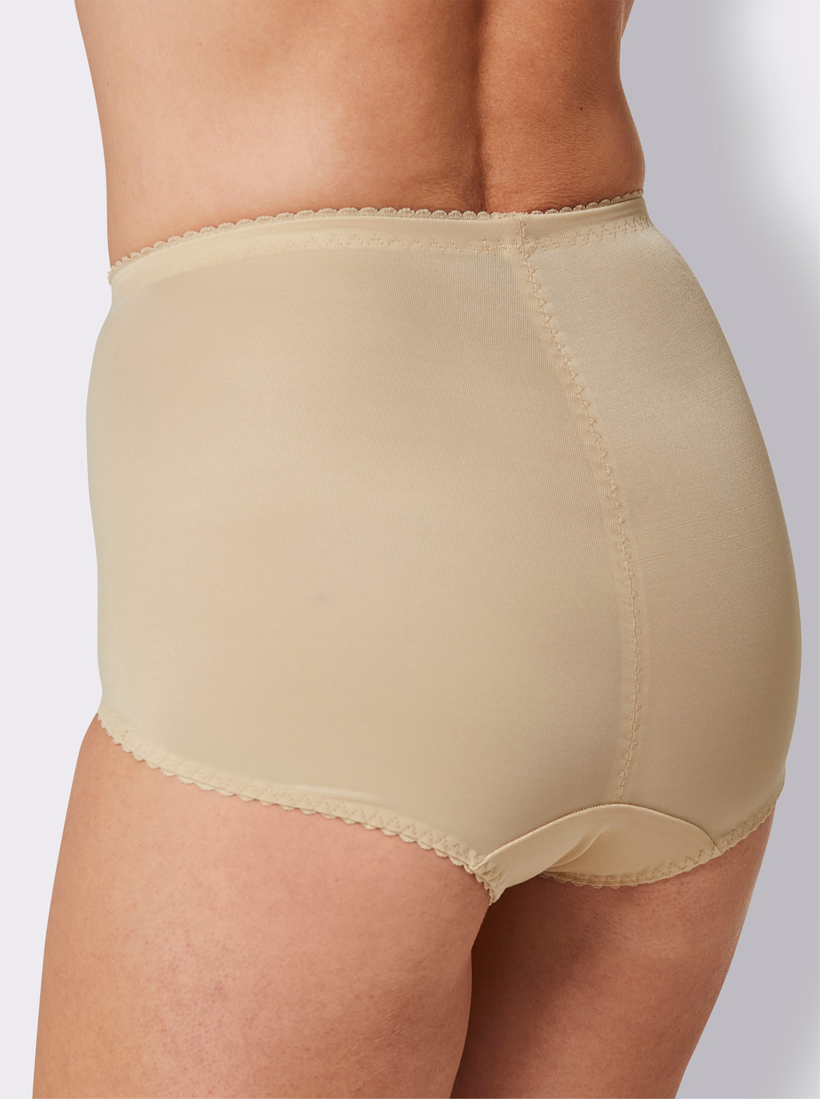 wäschepur Miederhose mit Spitze - elfenbein