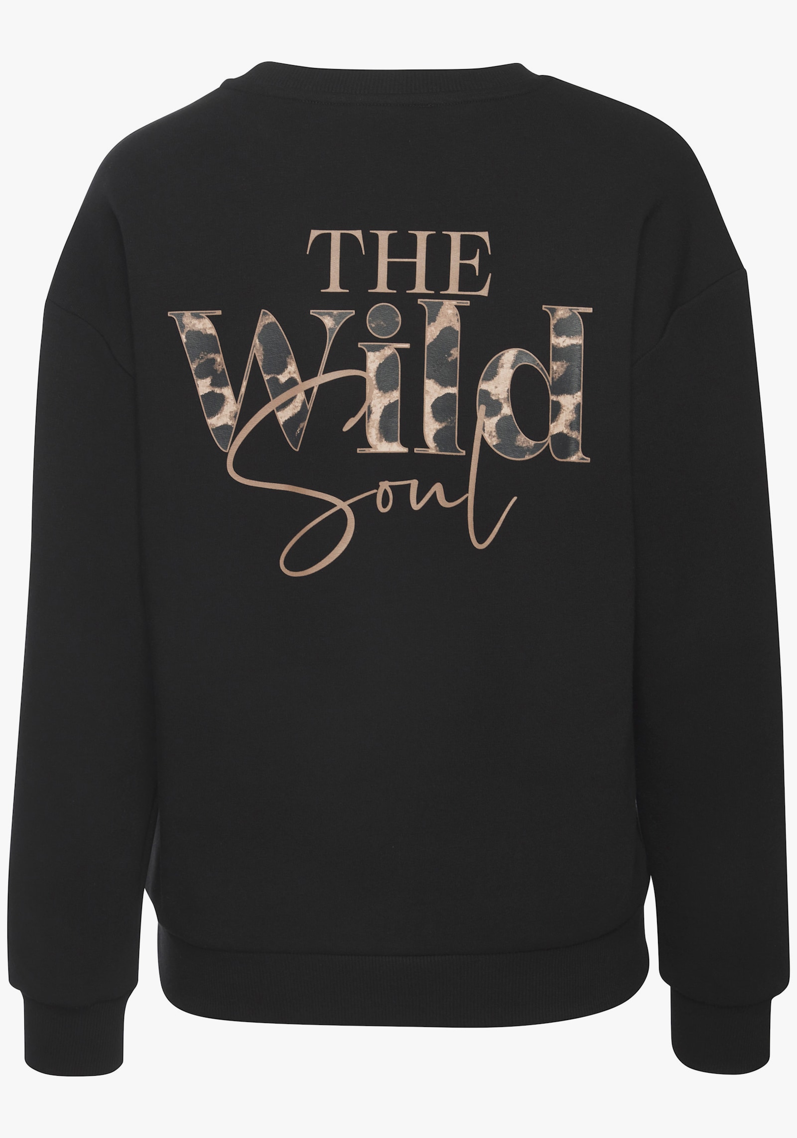 Buffalo Sweatshirt - schwarz