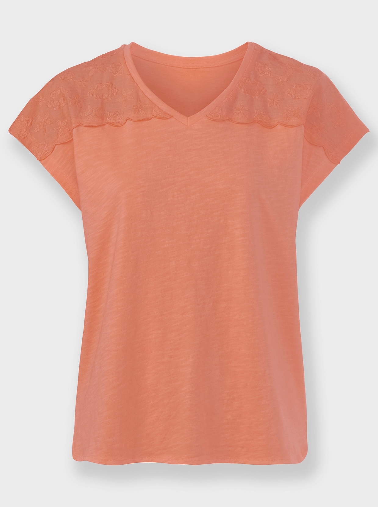 Shirt met korte mouwen - papaya