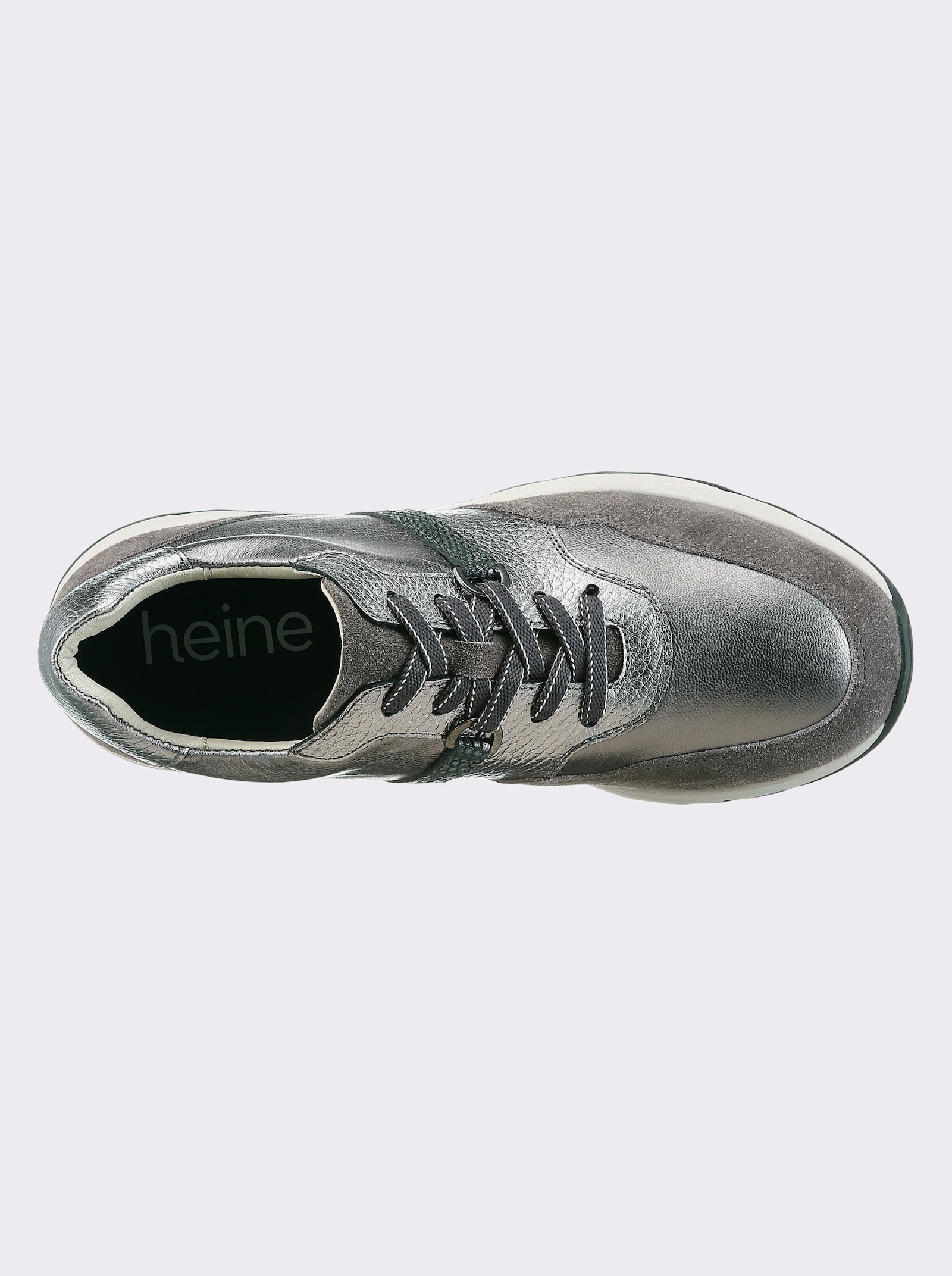 heine Sneaker - grau-silberfarben