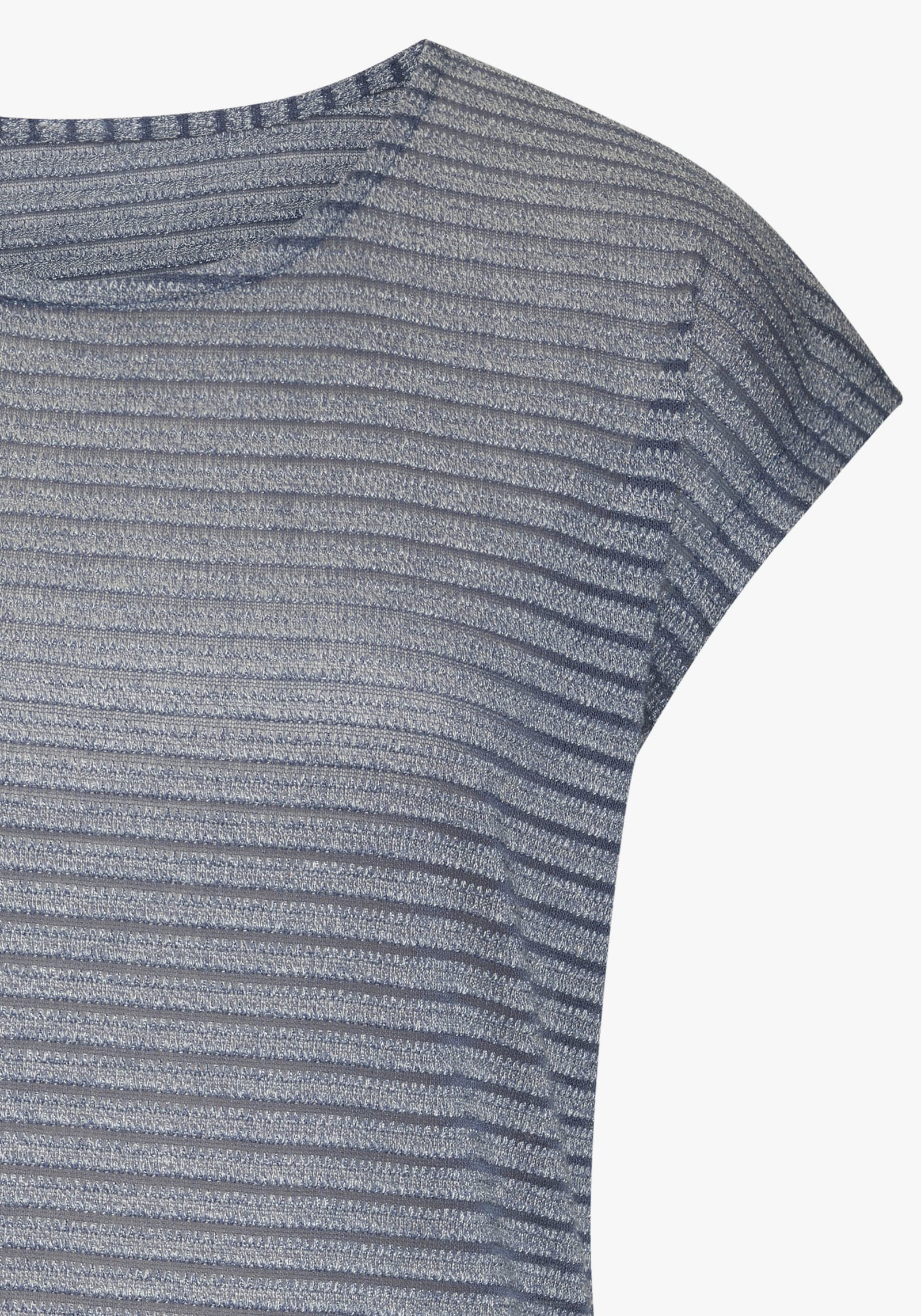 Vivance Kurzarmshirt - blau