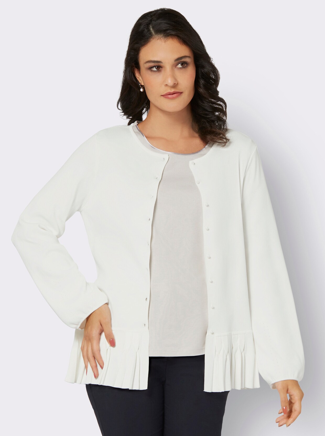Vest - ecru