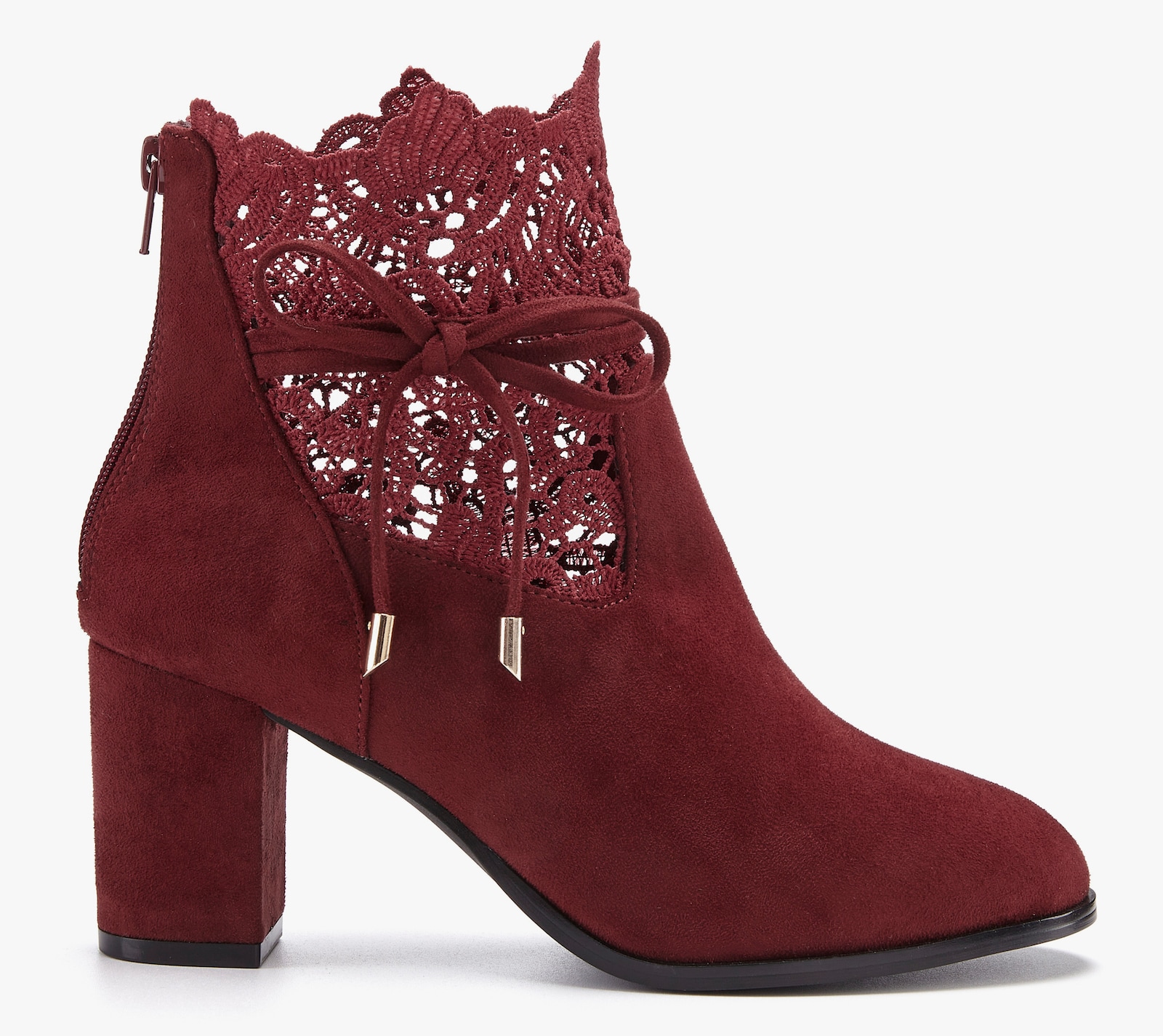 LASCANA High-Heel-Stiefelette - bordeaux