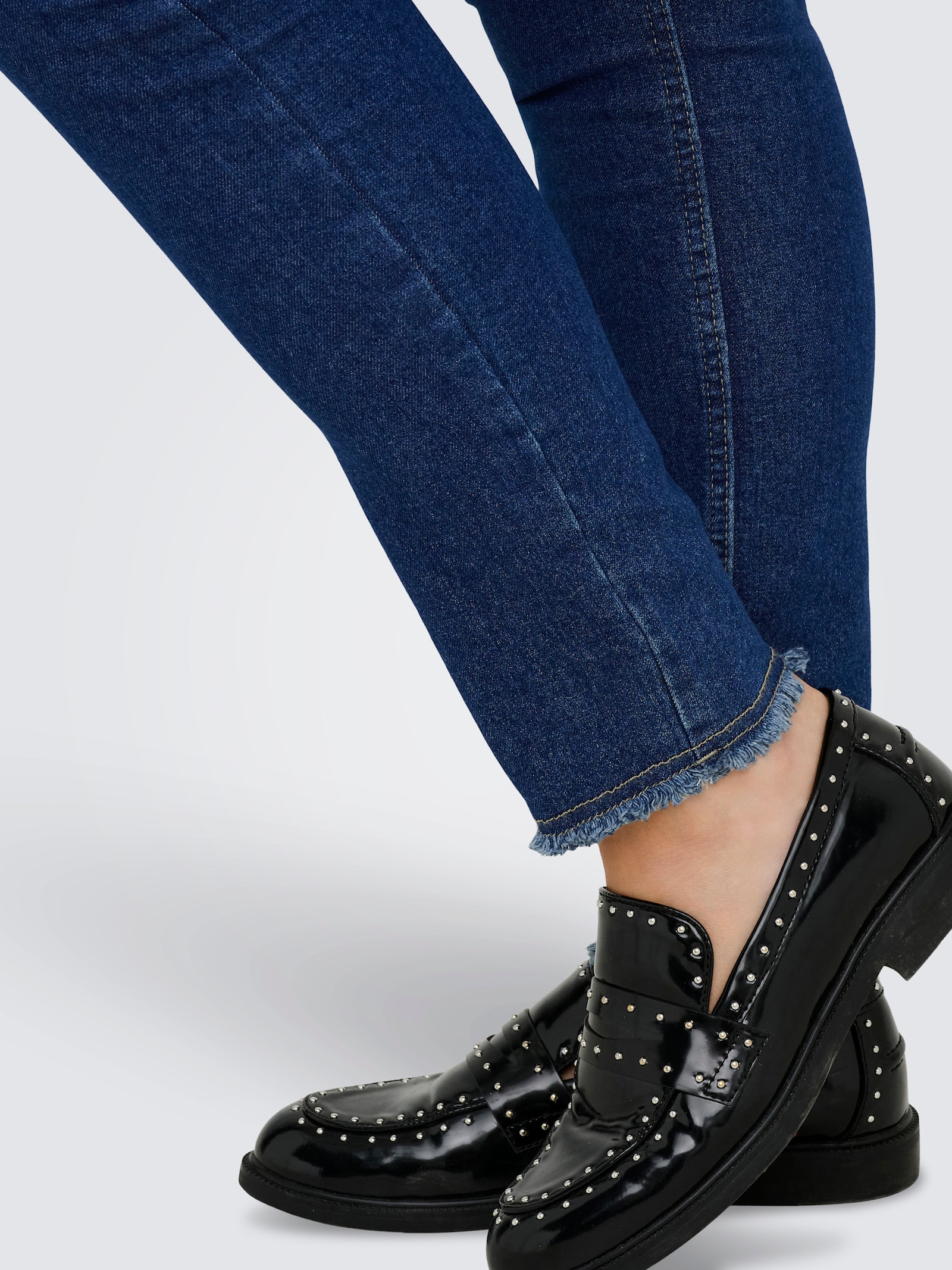 Skinny-fit-Jeans - dark blue denim