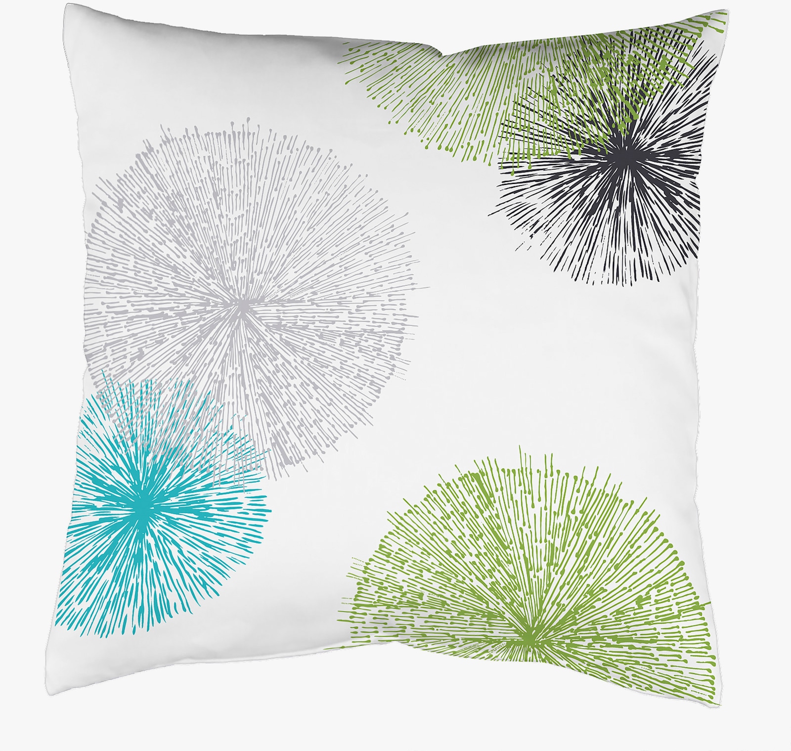 heine home Kissenhülle - blau-grün