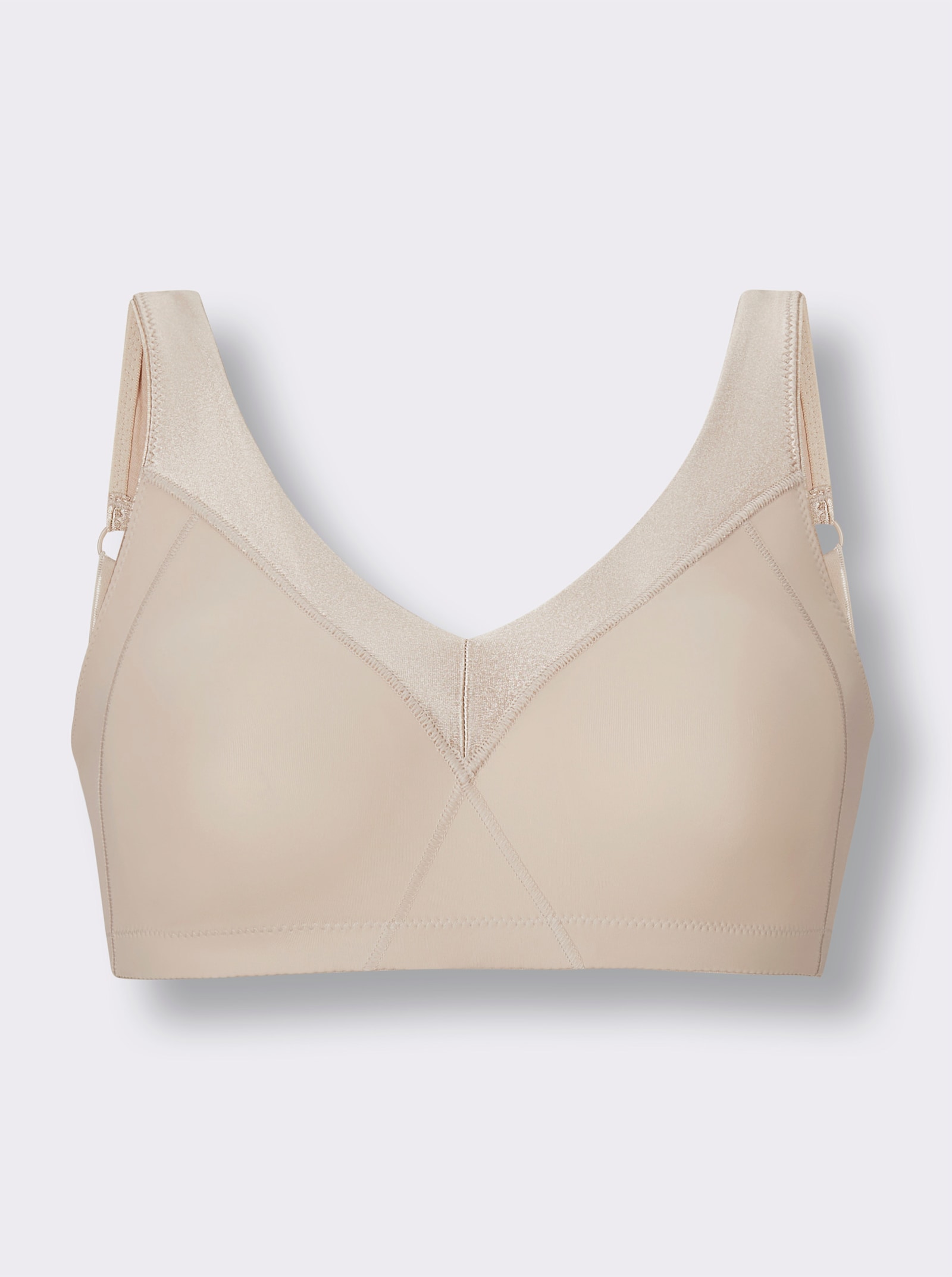 Naturana Minimizer-beha zonder beugel - ivoorkleur