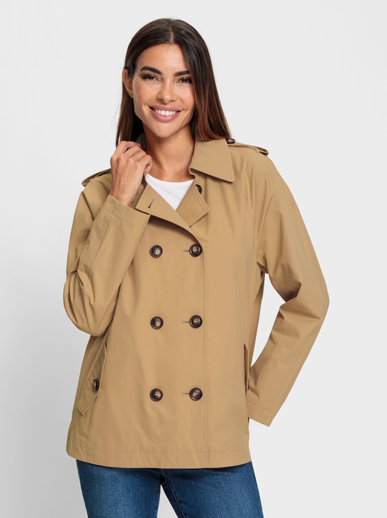 heine Trenchcoat - camel