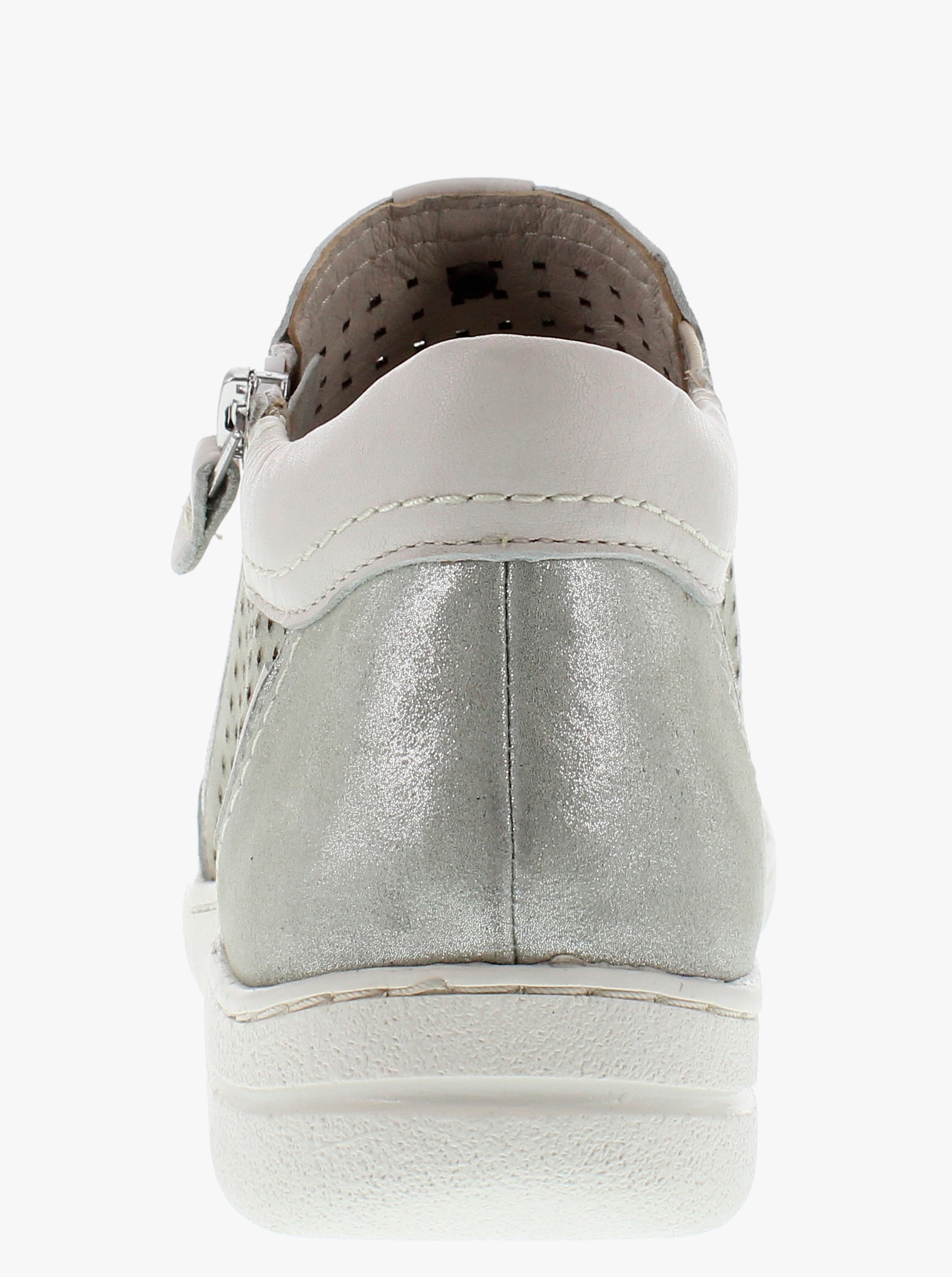 Reflexan Stiefelette mit Glanz-Effekt - sand-meliert