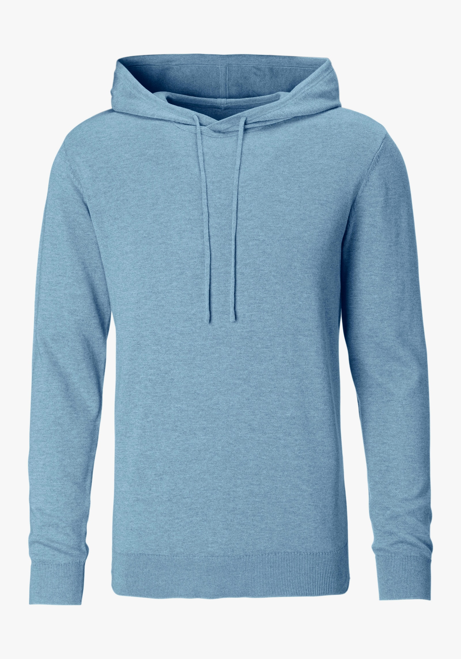 H.I.S Hoodie - blau-meliert