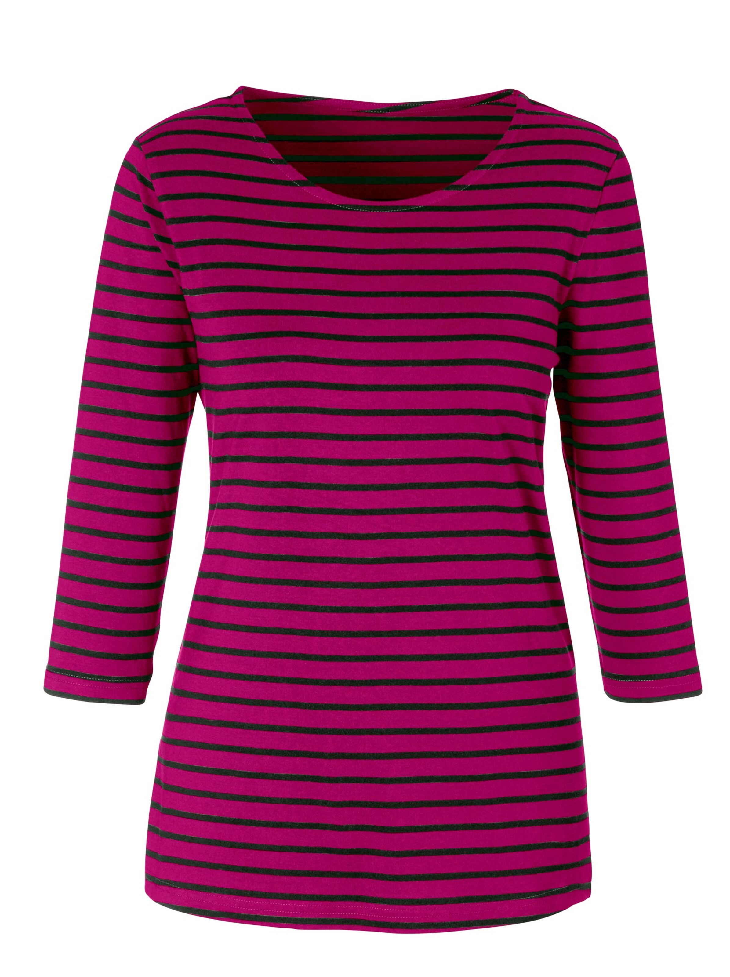 Shirt - beere-geringelt