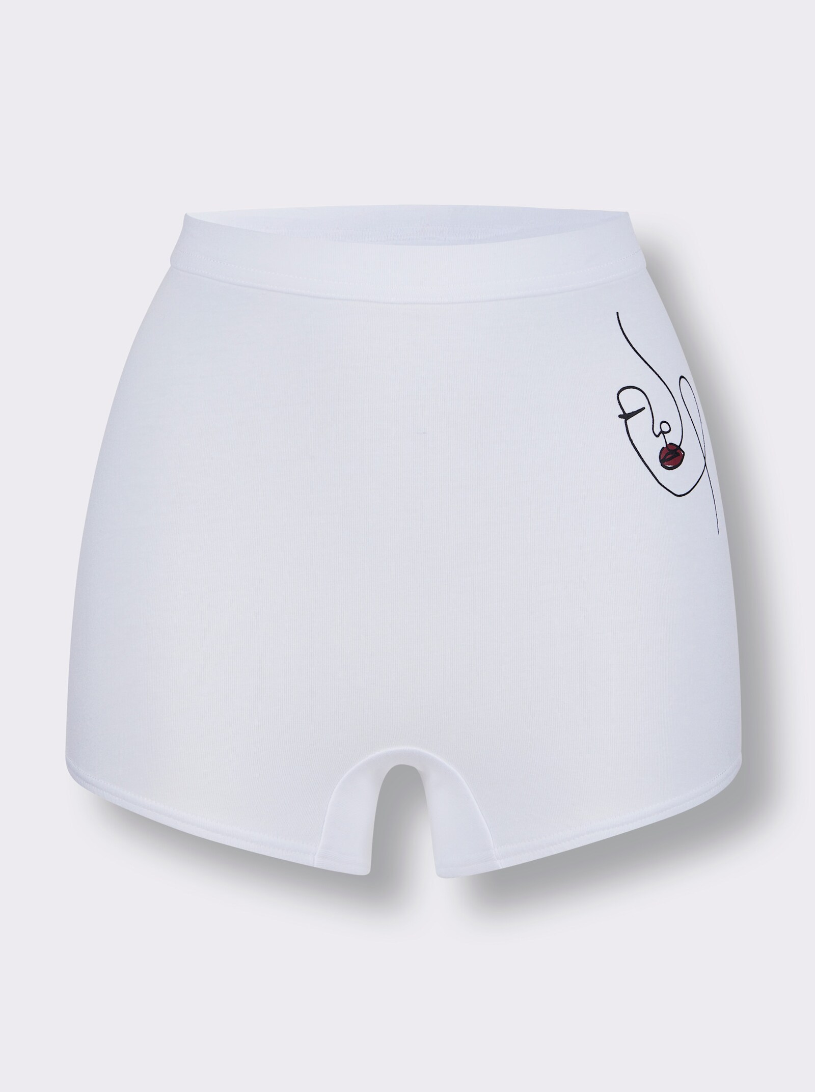 wäschepur Panty - wit geprint