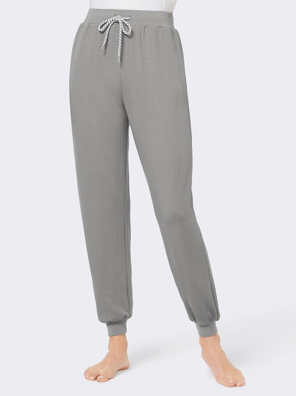 feel good Hose - grau-meliert