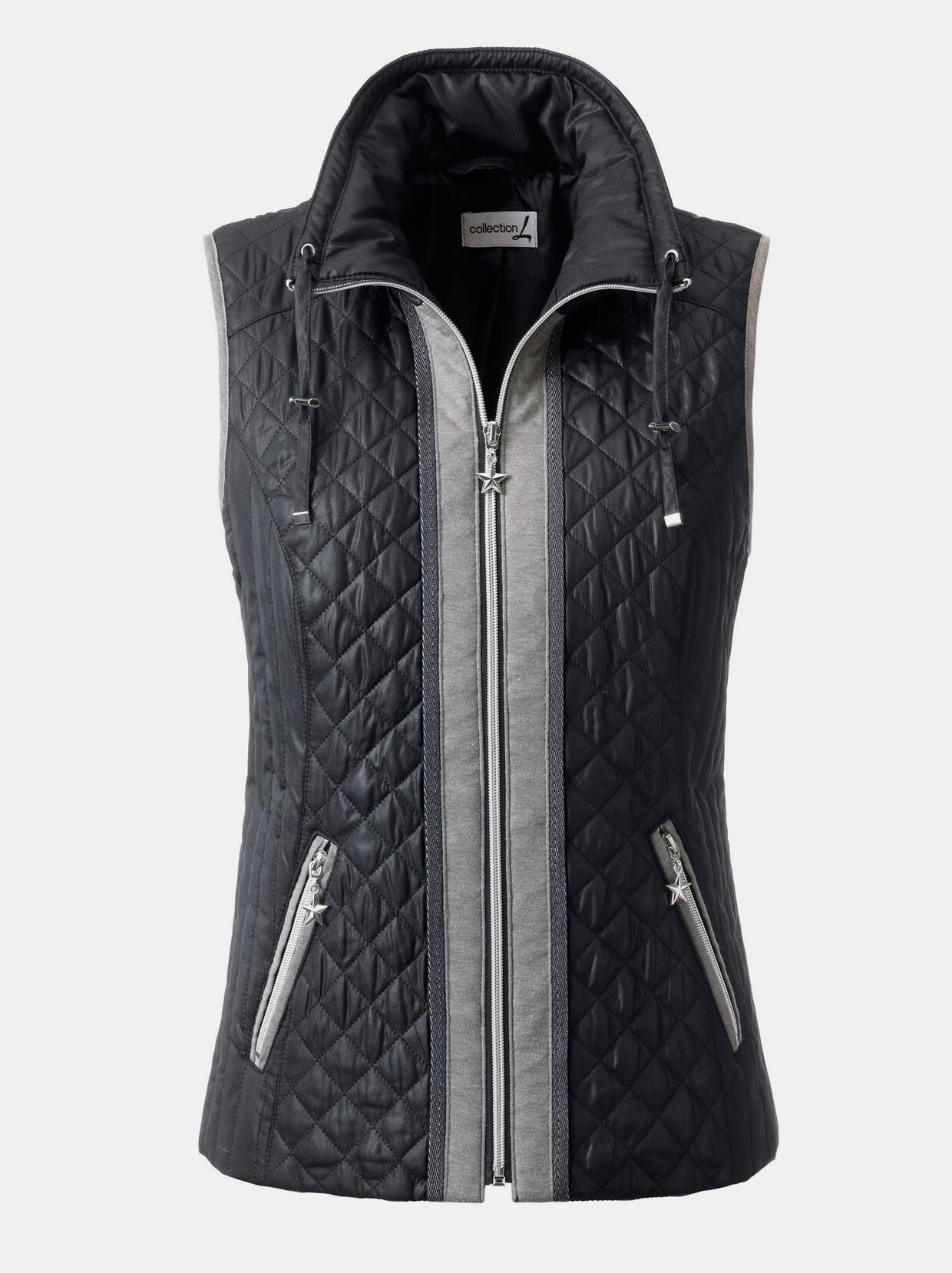 Gilet matelassé - noir