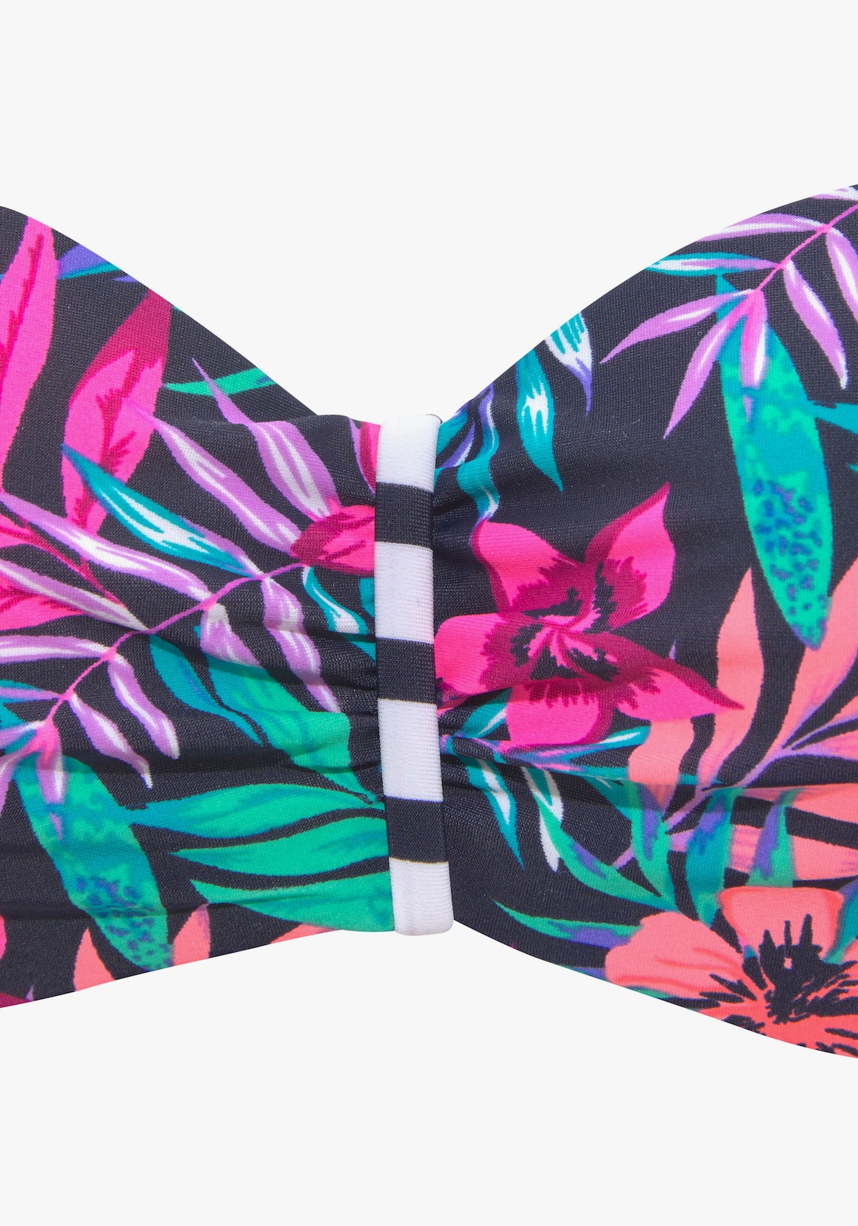 Venice Beach Bandeaubikinitop - marine geprint