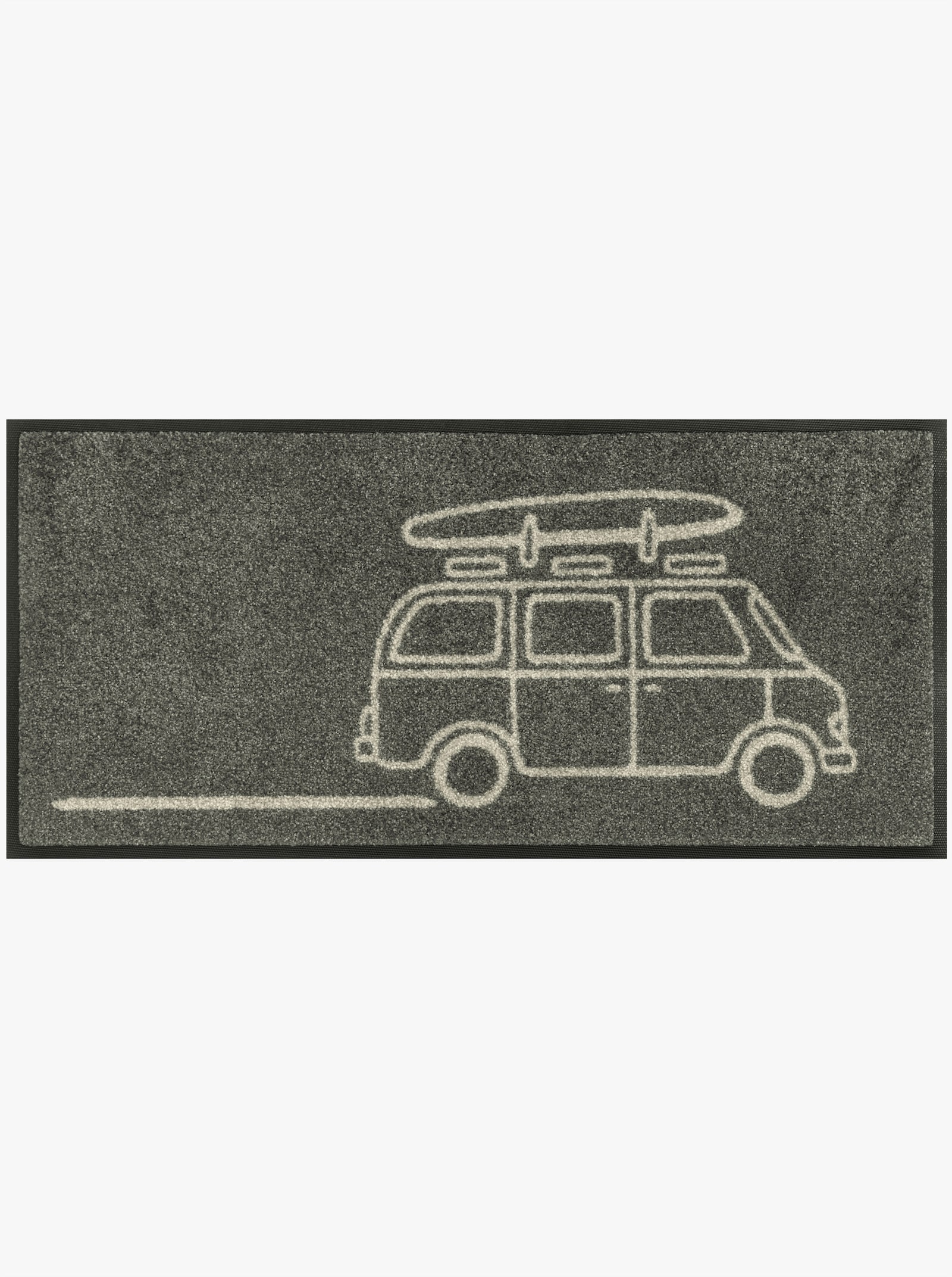 wash+dry by Kleen-Tex Fußmatte - grau