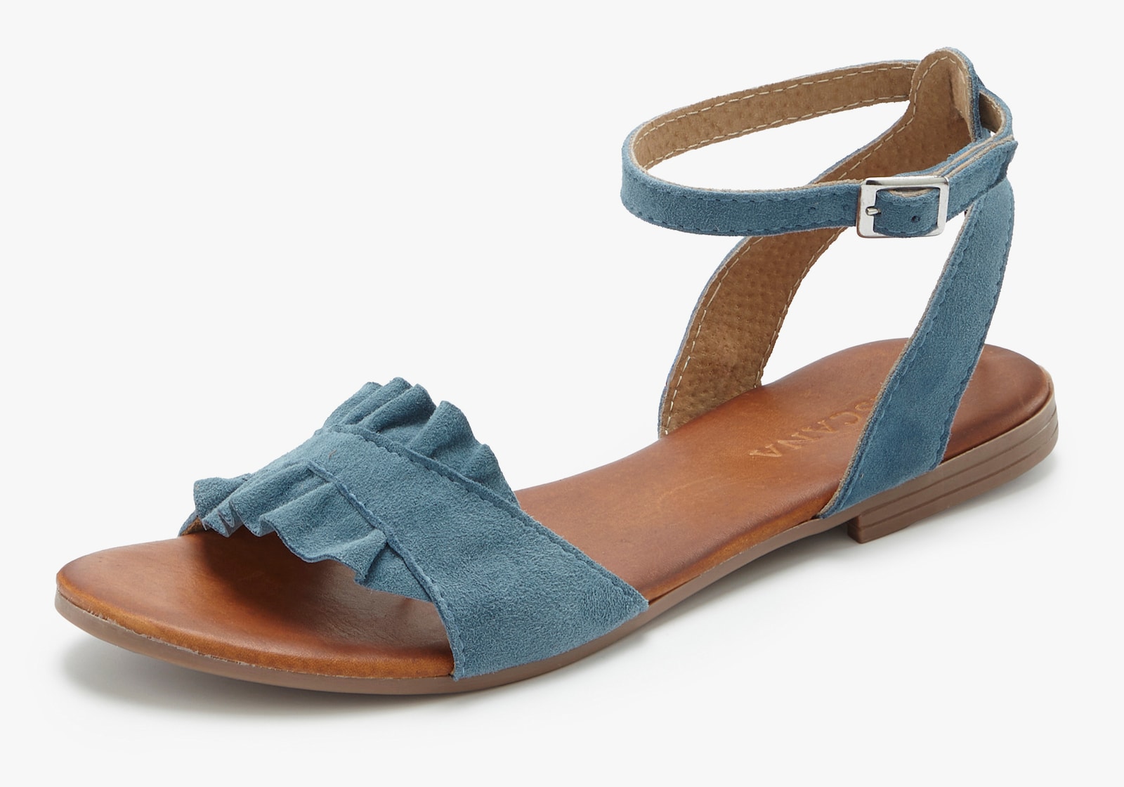 LASCANA Sandale - jeansblau