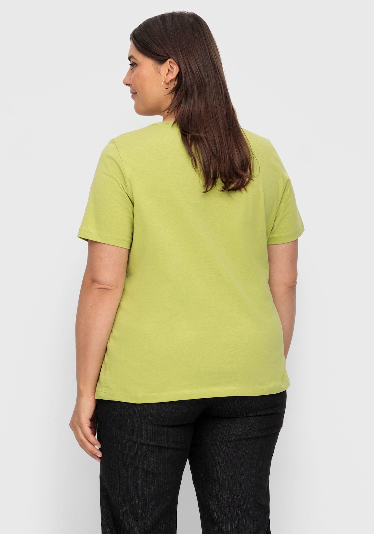 Kurzarmshirt - kiwi