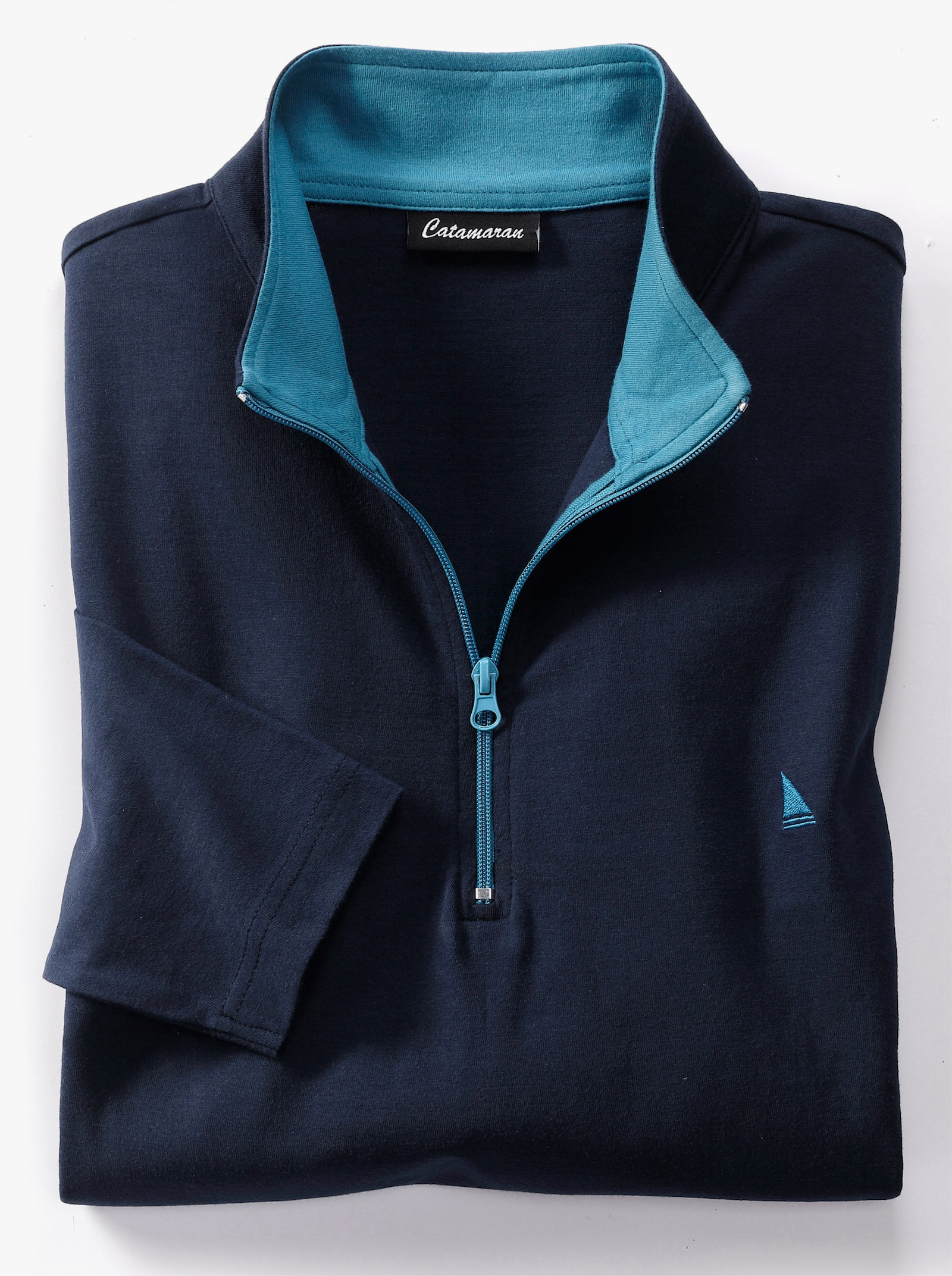 Catamaran Långärmad topp - marin