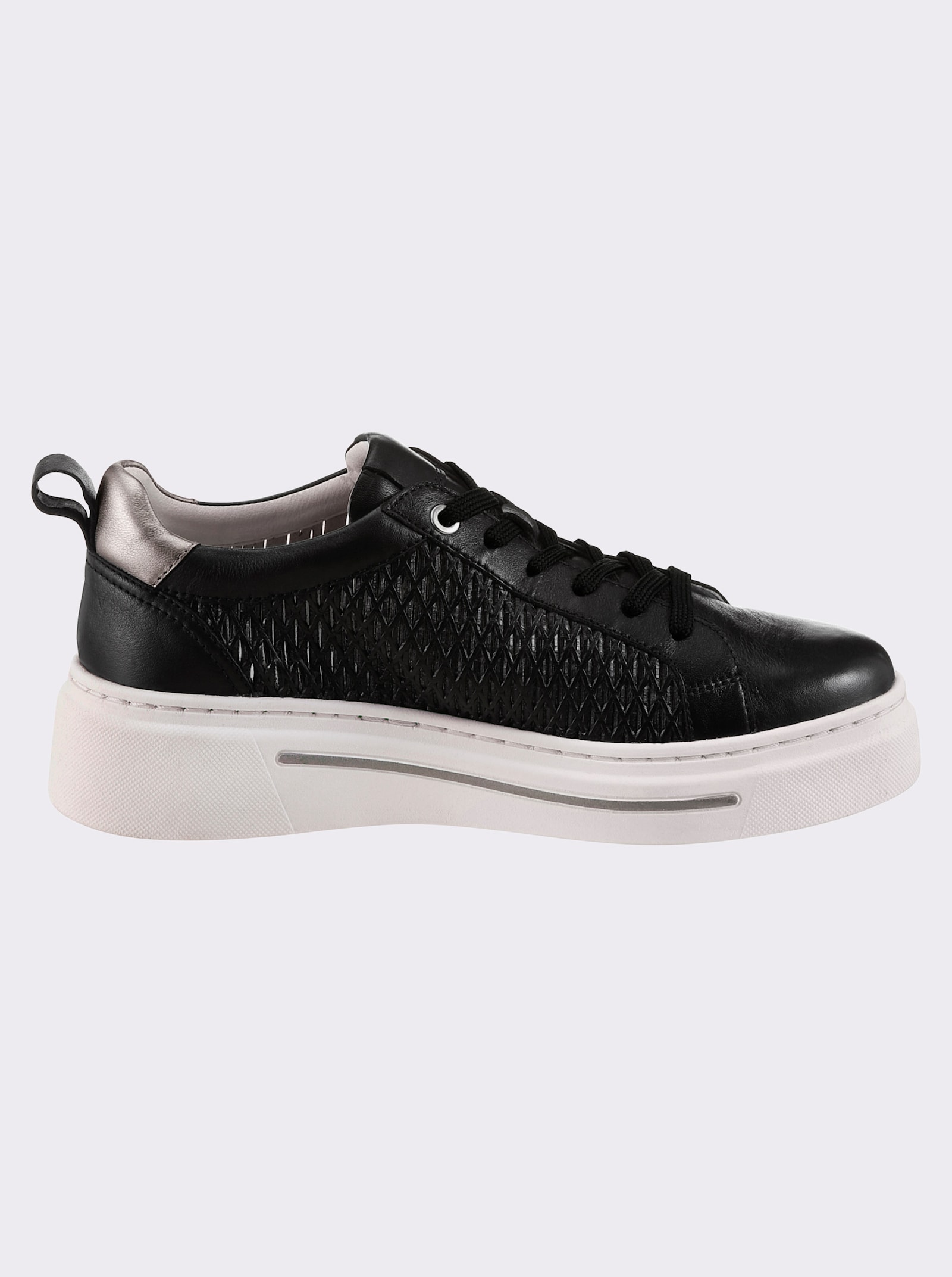 heine Sneaker - schwarz-weiß
