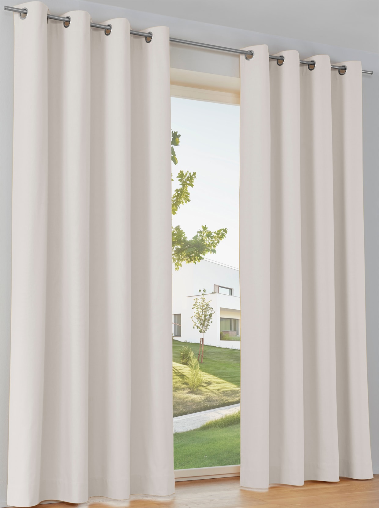 heine home gordijnen - offwhite