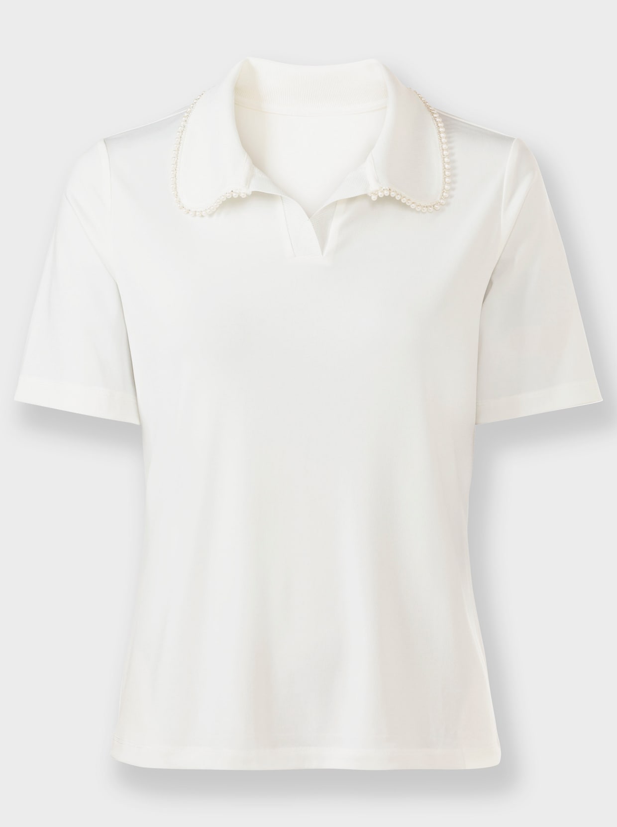 heine Shirt met korte mouwen - ecru