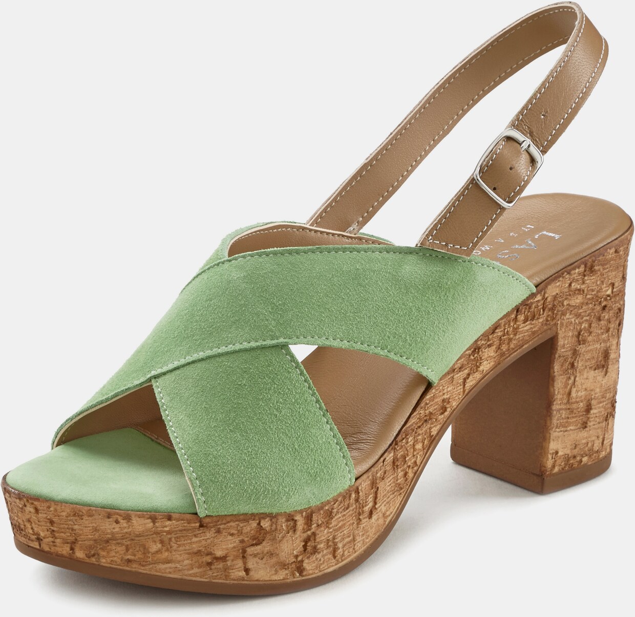 LASCANA Sandalette - grün
