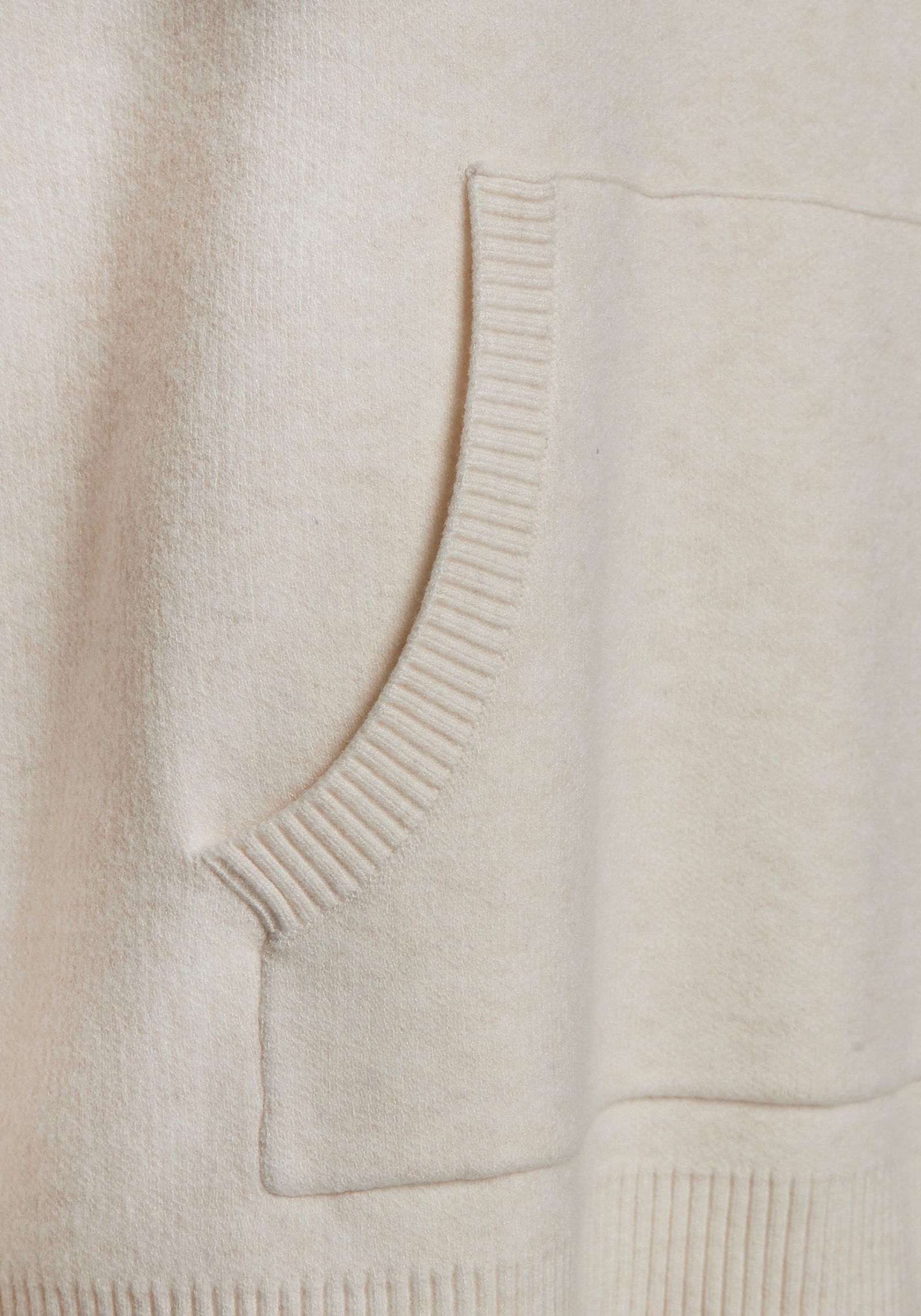 Elbsand Hoodie - wollweiss meliert