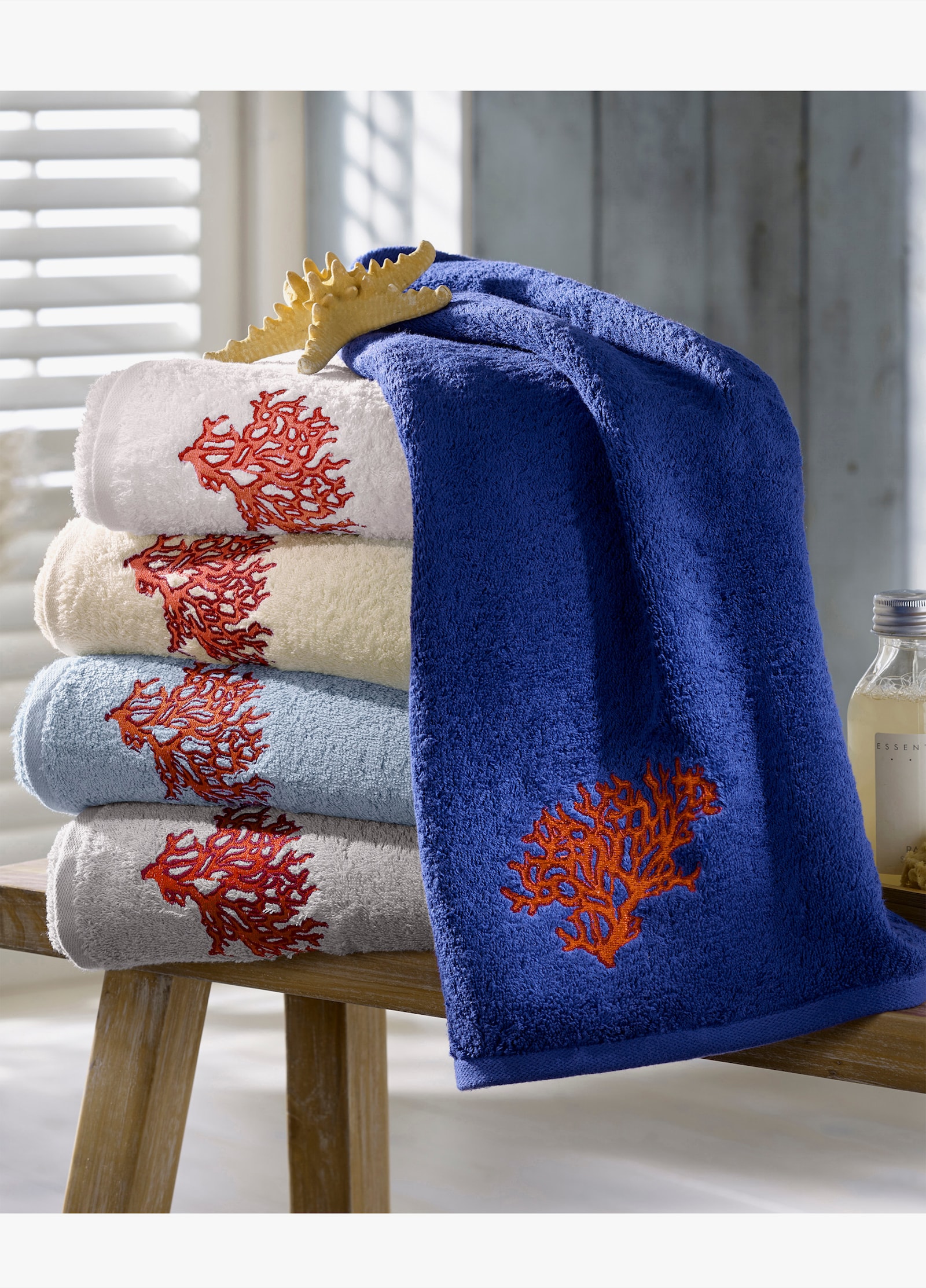 wäschepur Handtuch - weiss