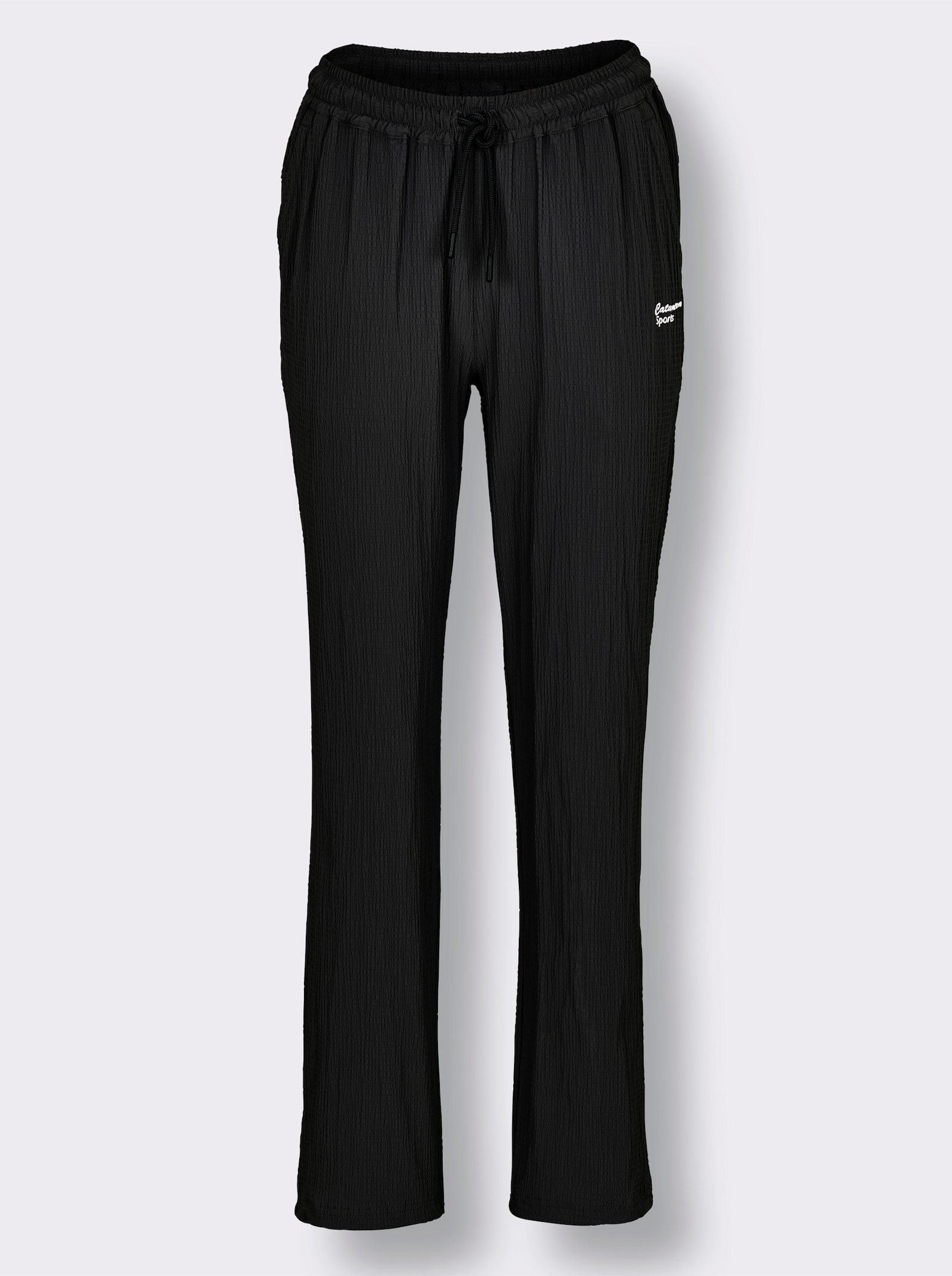 Catamaran Sports Funktionshose mit weitenverstellbarem Beinabschluss - schwarz