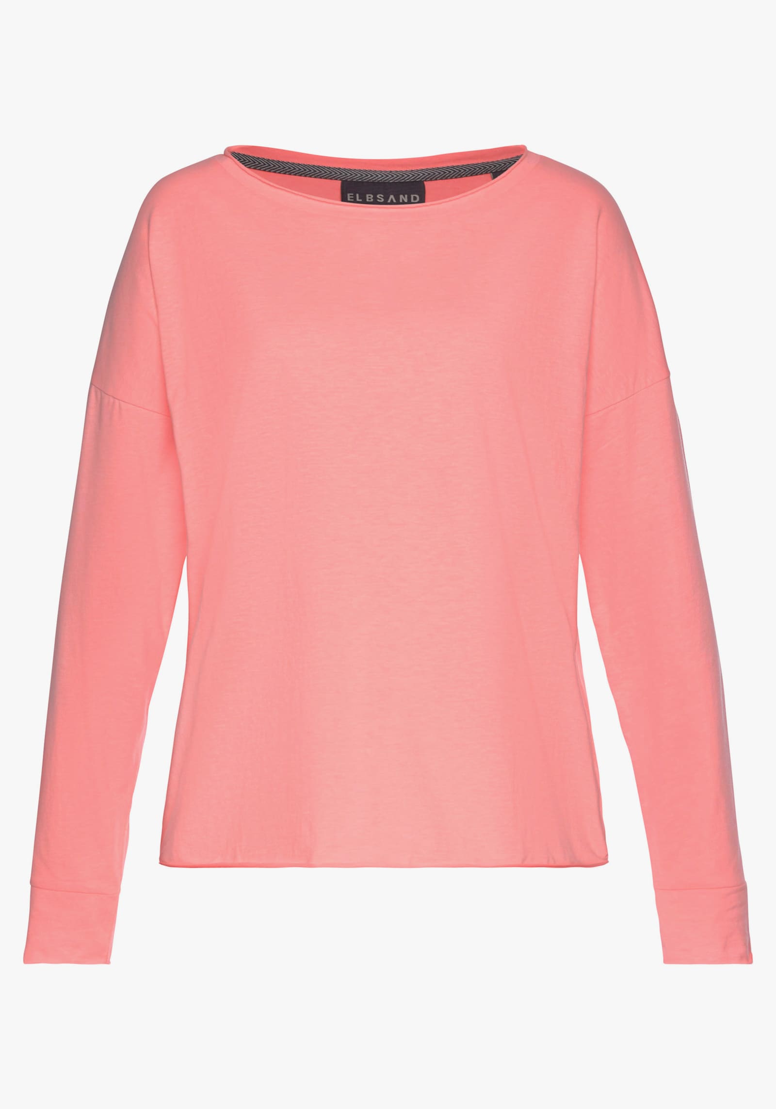 Elbsand Langarmshirt - koralle