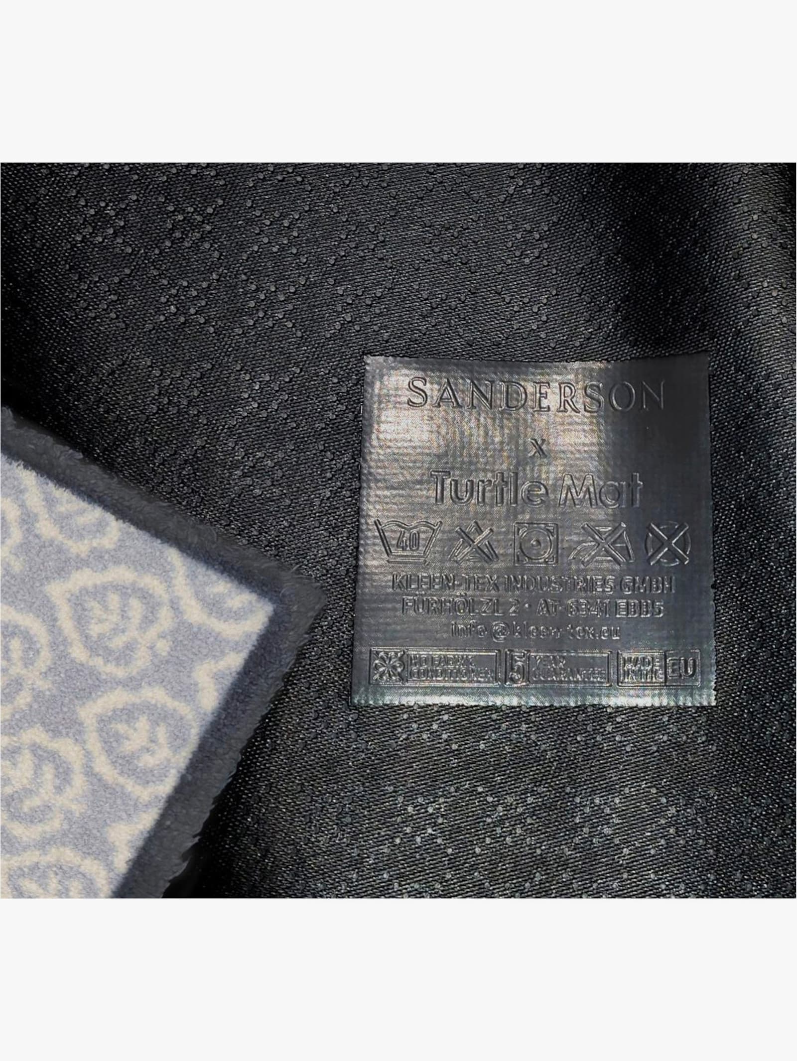 Turtle Mat Fußmatte - bleu-ecru