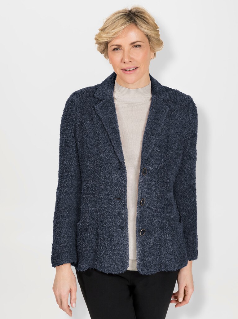 Klassischer Blazer mit Spitze main image 0