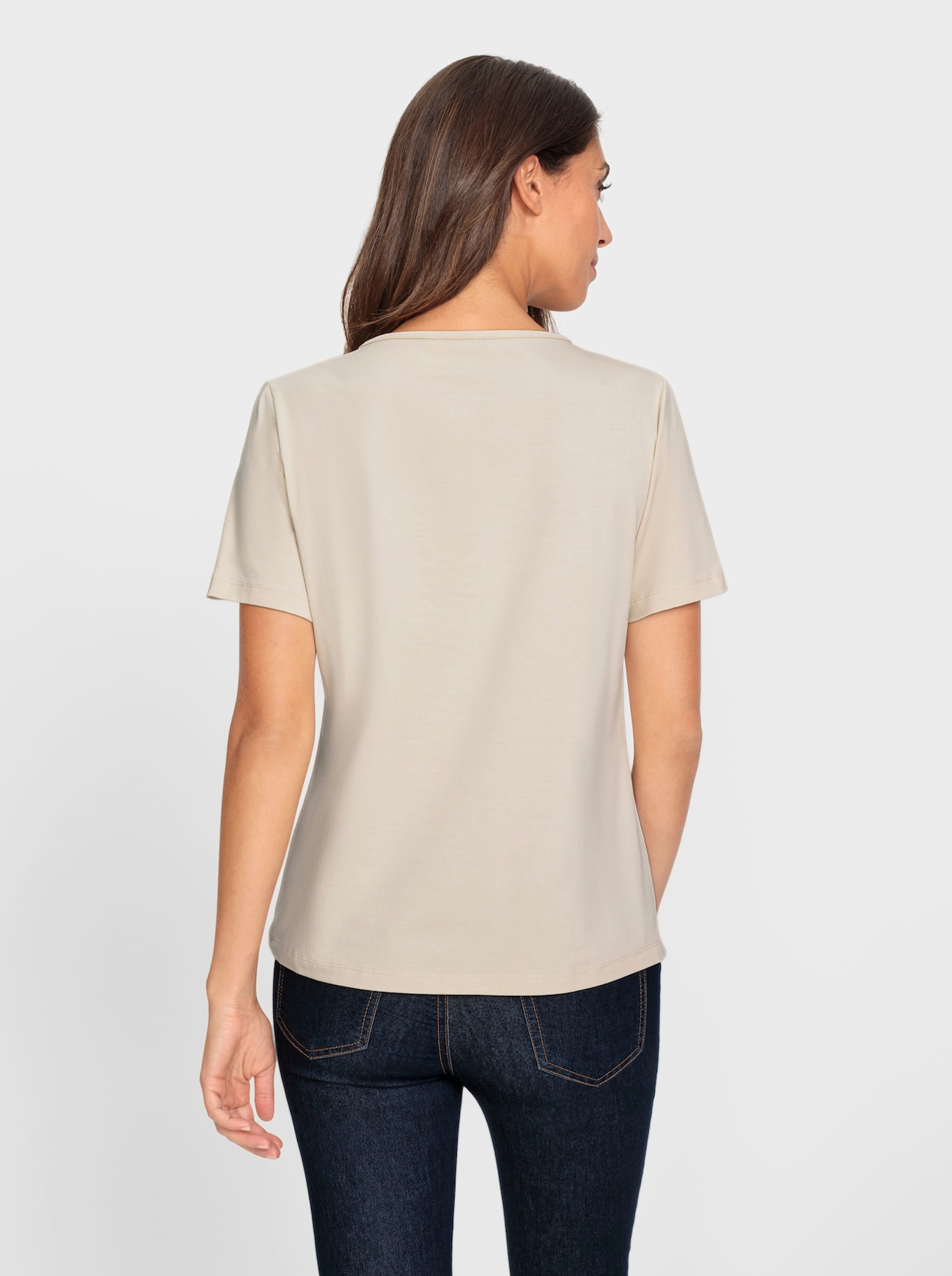 heine T-shirt - sable