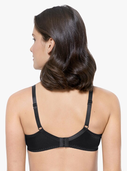 Naturana Bügel-BH - schwarz