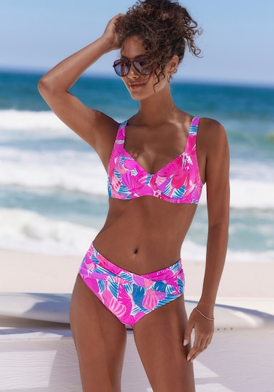 Sunseeker Bikini-Hose - lila-orange