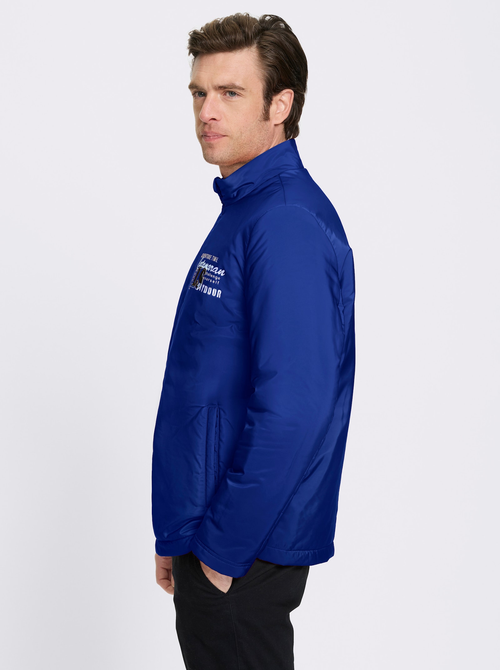 Catamaran Longjacke mit Farbverlauf, für kalte Tage - royalblau
