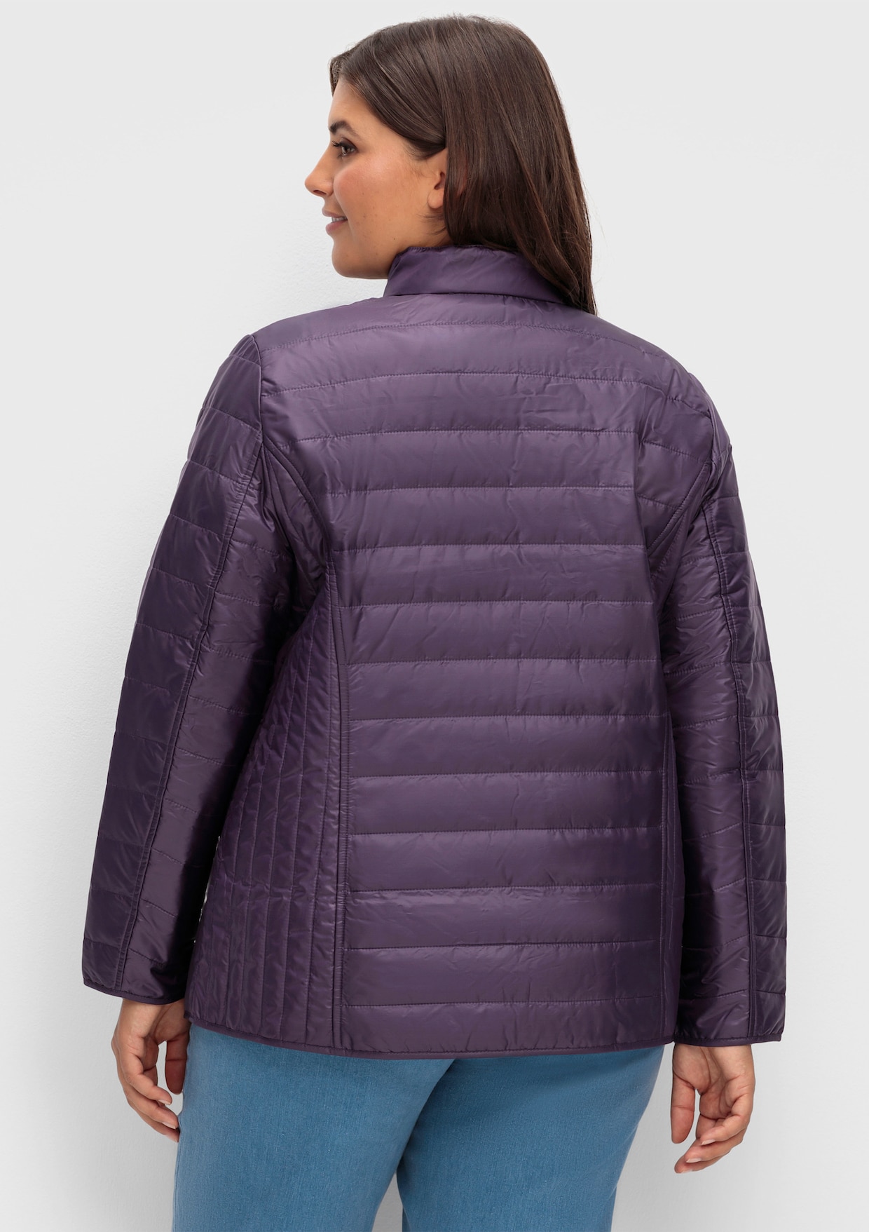 Steppjacke - lila