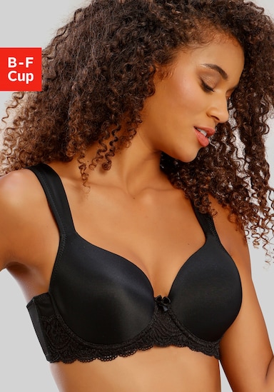 LASCANA Beha met cups - zwart