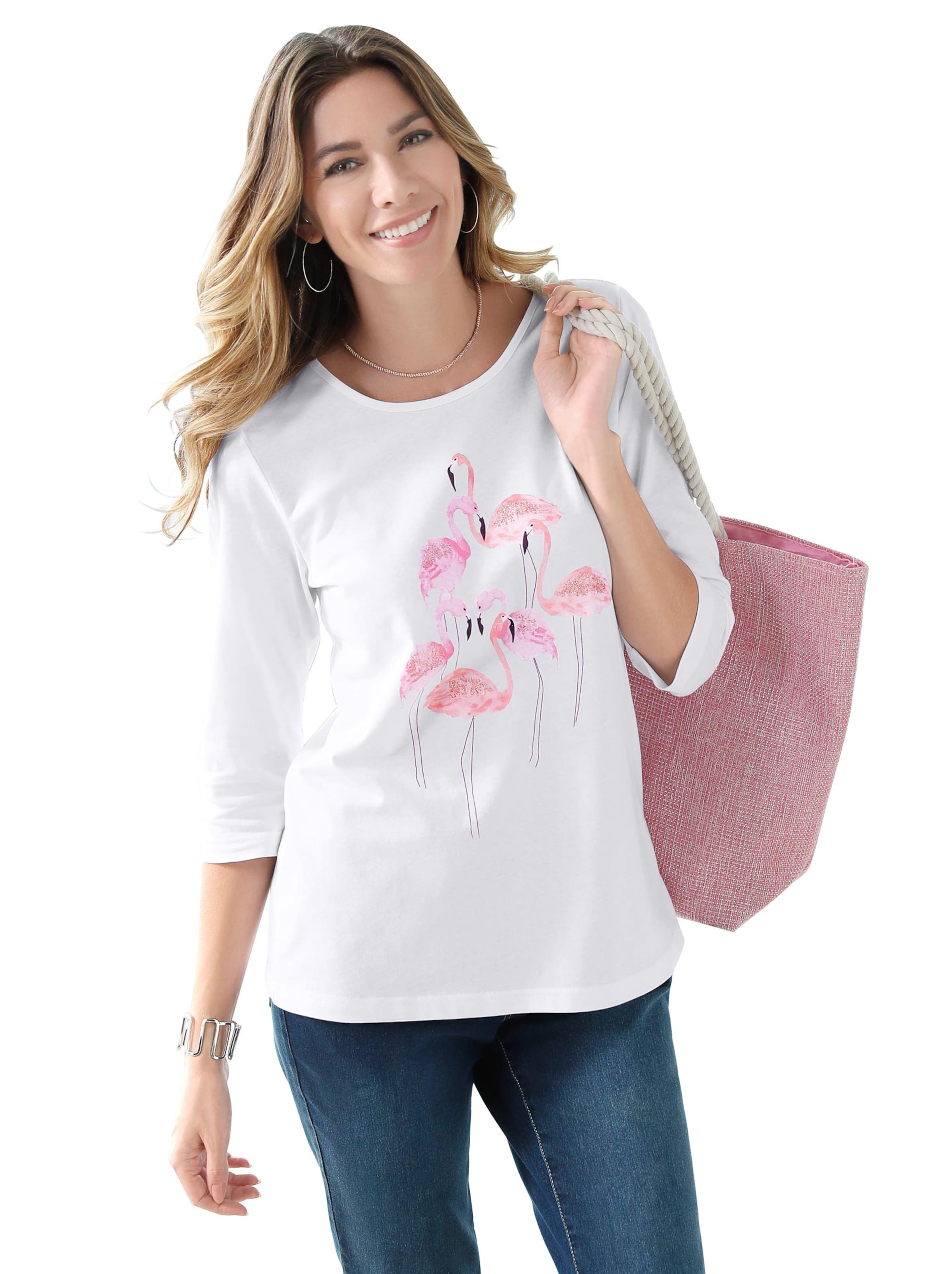 Shirt - weiß-bedruckt