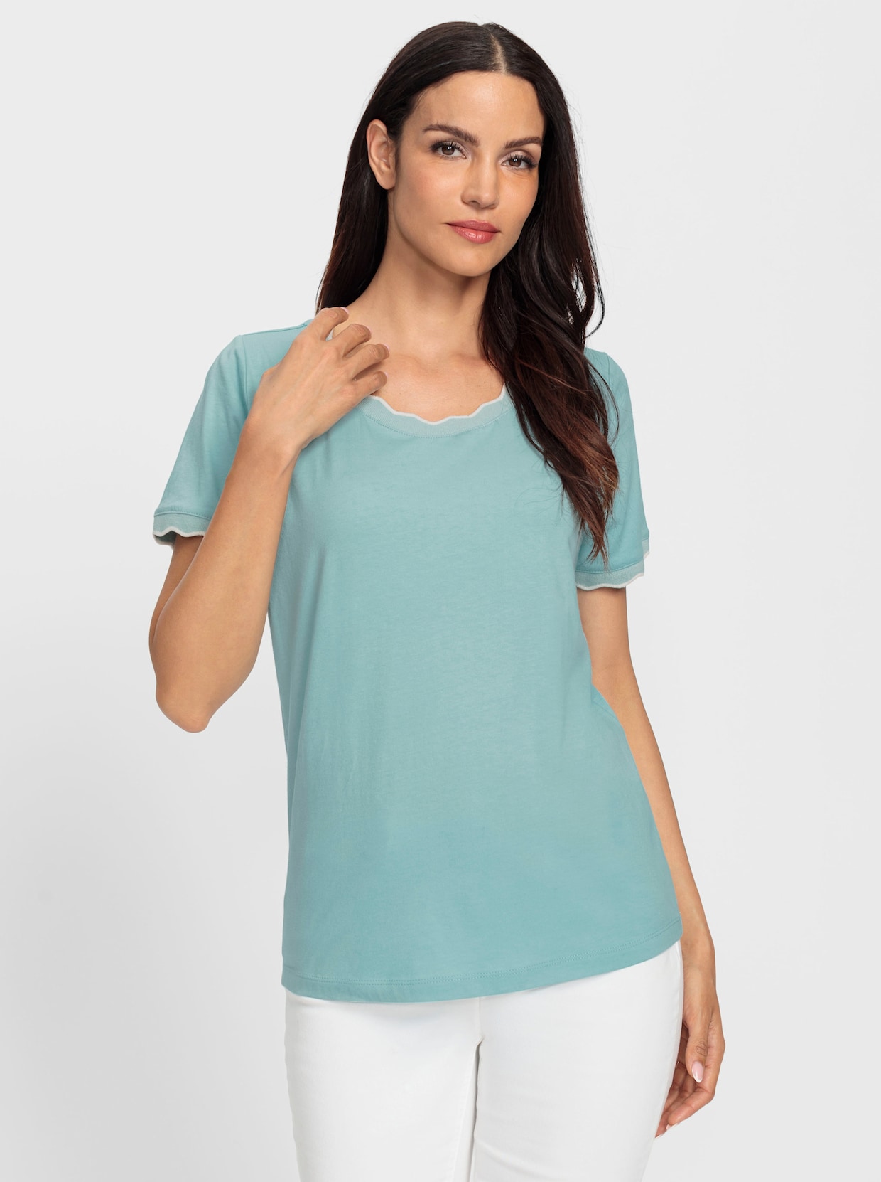 heine Shirt met korte mouwen - mint