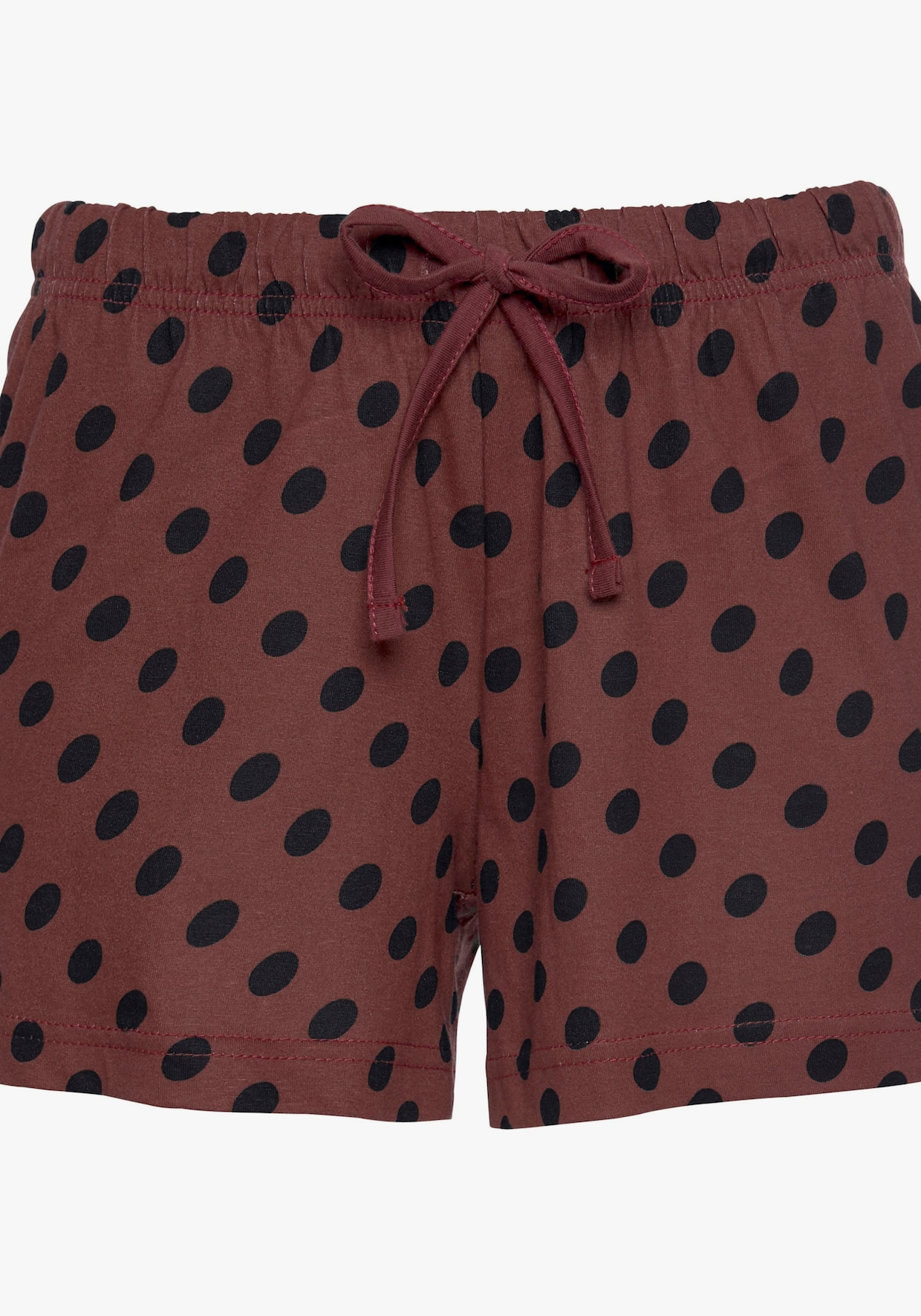 Vivance Dreams shortama - zwart, bordeaux