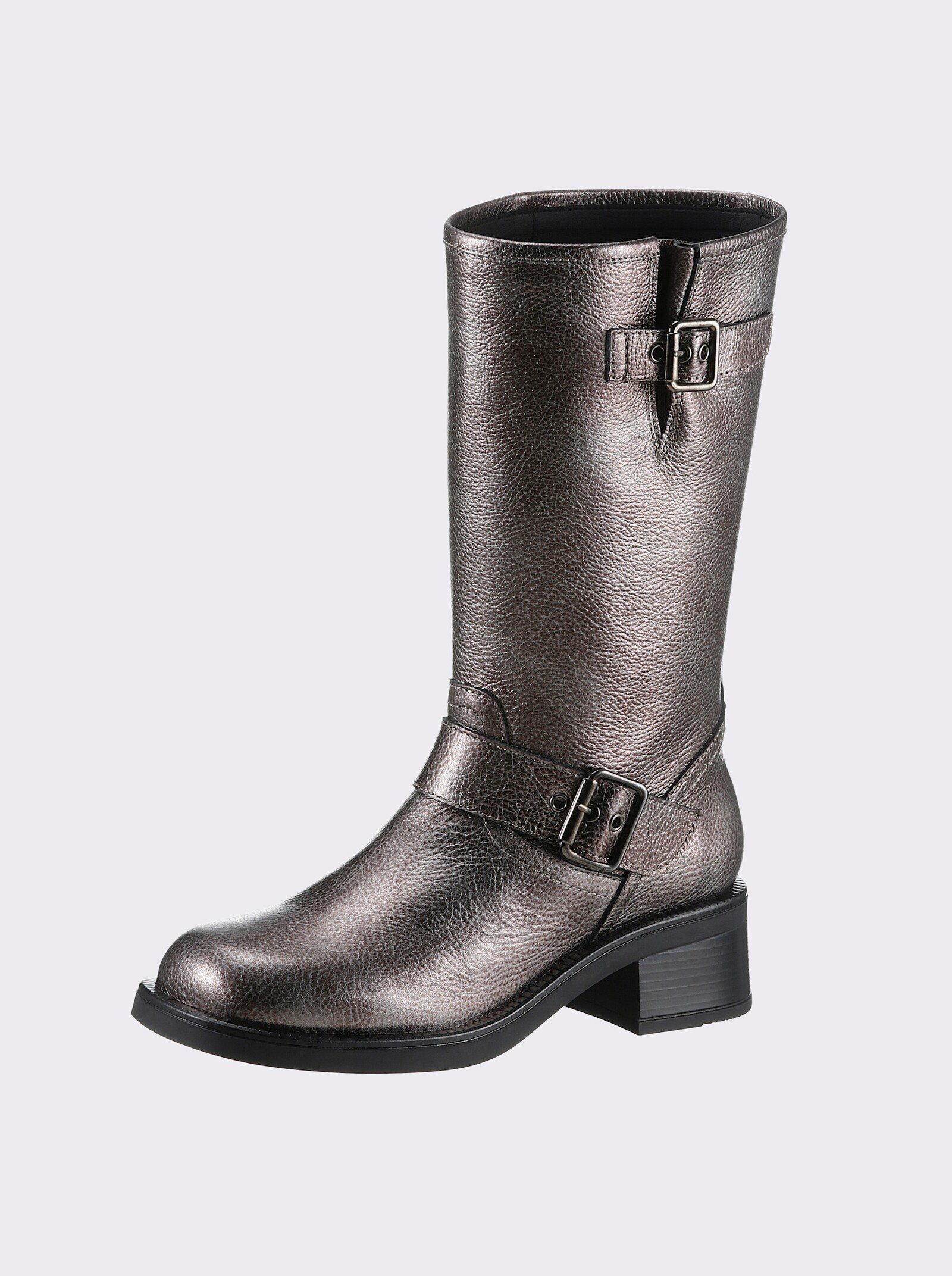 heine Stiefel - anthrazit-metallic