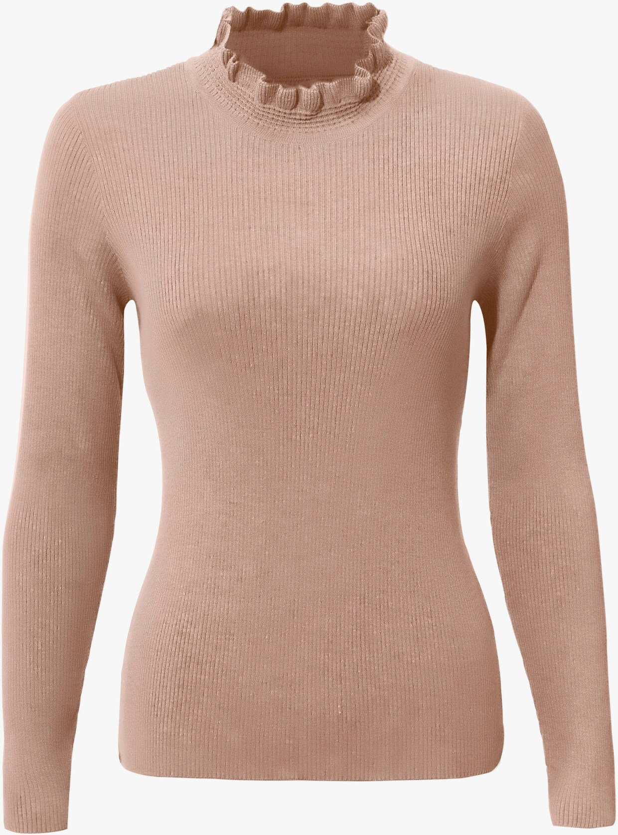 heine Pullover met opstaande kraag - roze