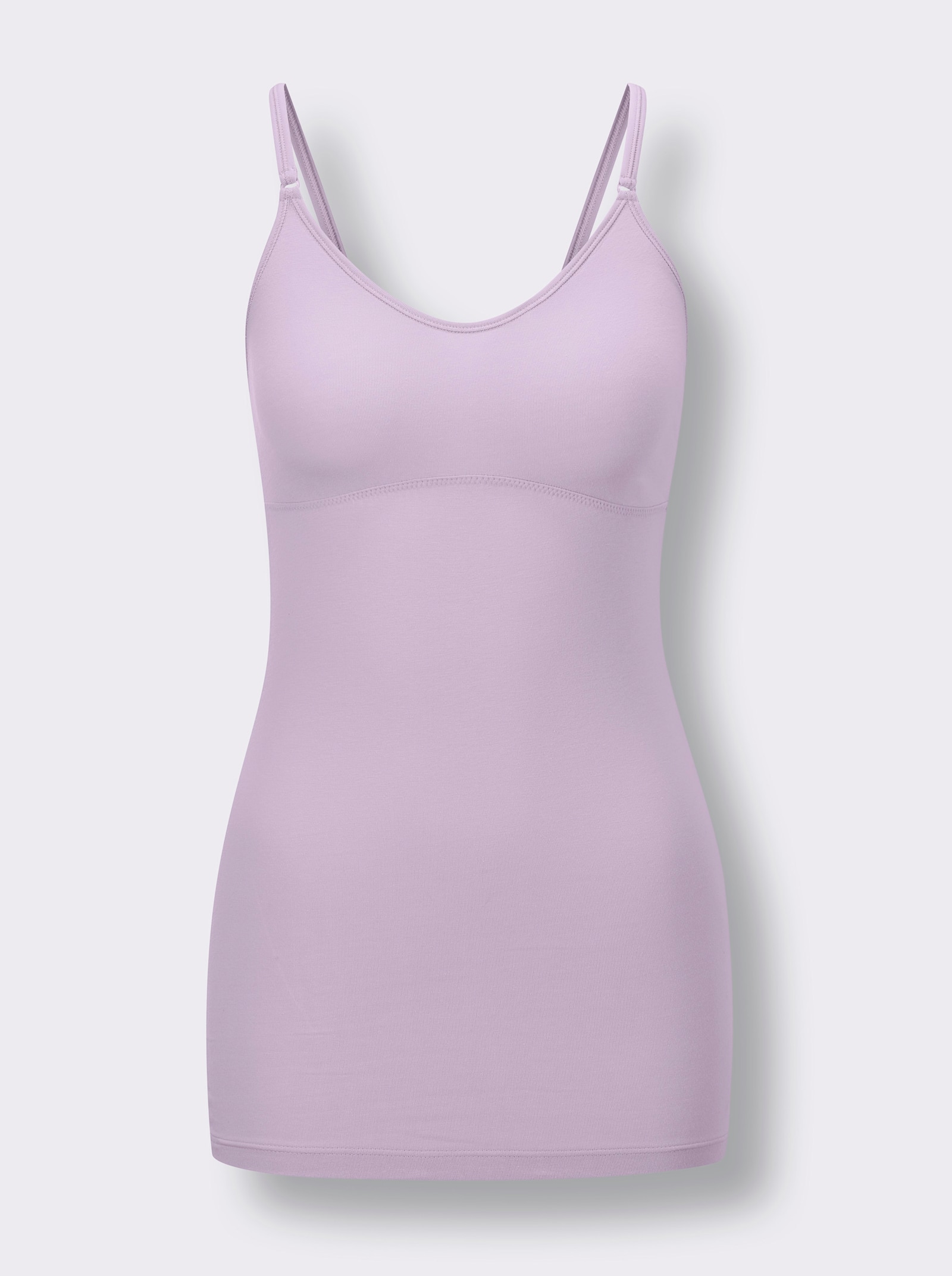 wäschepur BH-Hemd mit doppelt gemoldeten Cups - flieder