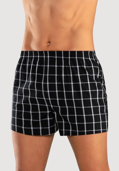AUTHENTIC LE JOGGER Webboxer - schwarz-weiß