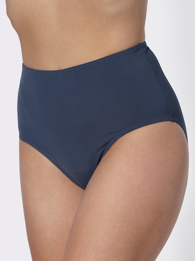 Bikini-Hose mit Dehnbund, figurformend - dunkelblau