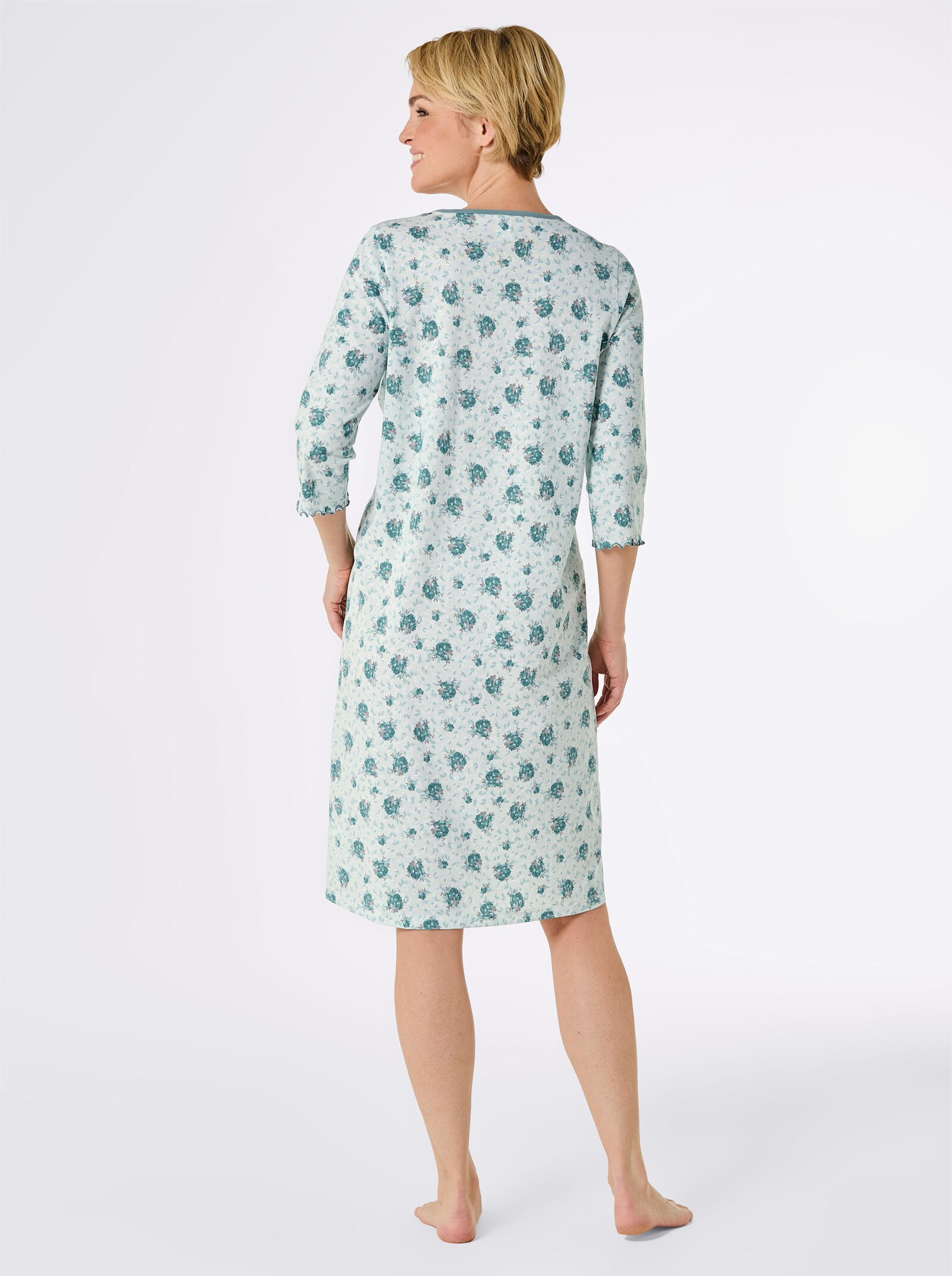 wäschepur Nachthemden - roze + kalkmint